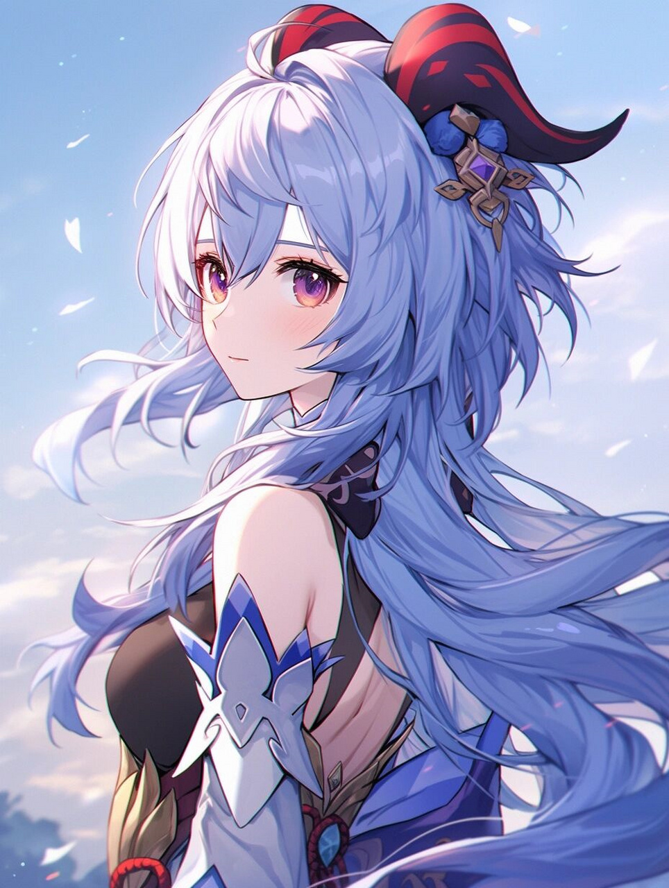 原神|甘雨  甘雨怎么能叫姐姐呢,明明是漂亮的麒麟妹妹