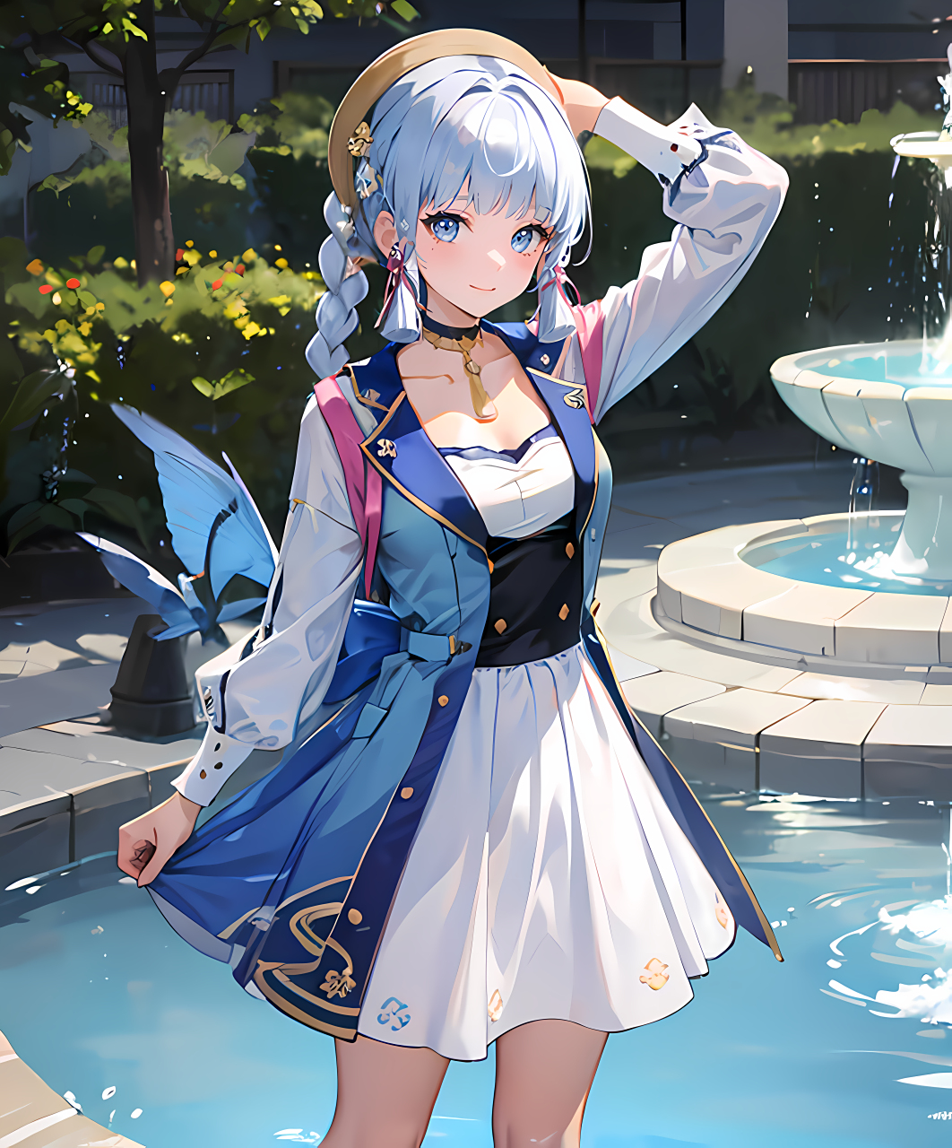 优雅永不过时 #二次元美图# #壁纸分享# #原神神里绫华