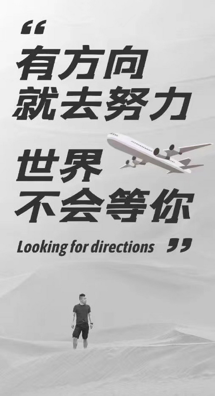 方向明确,目标清晰,努力拼搏(明确方向 目标)