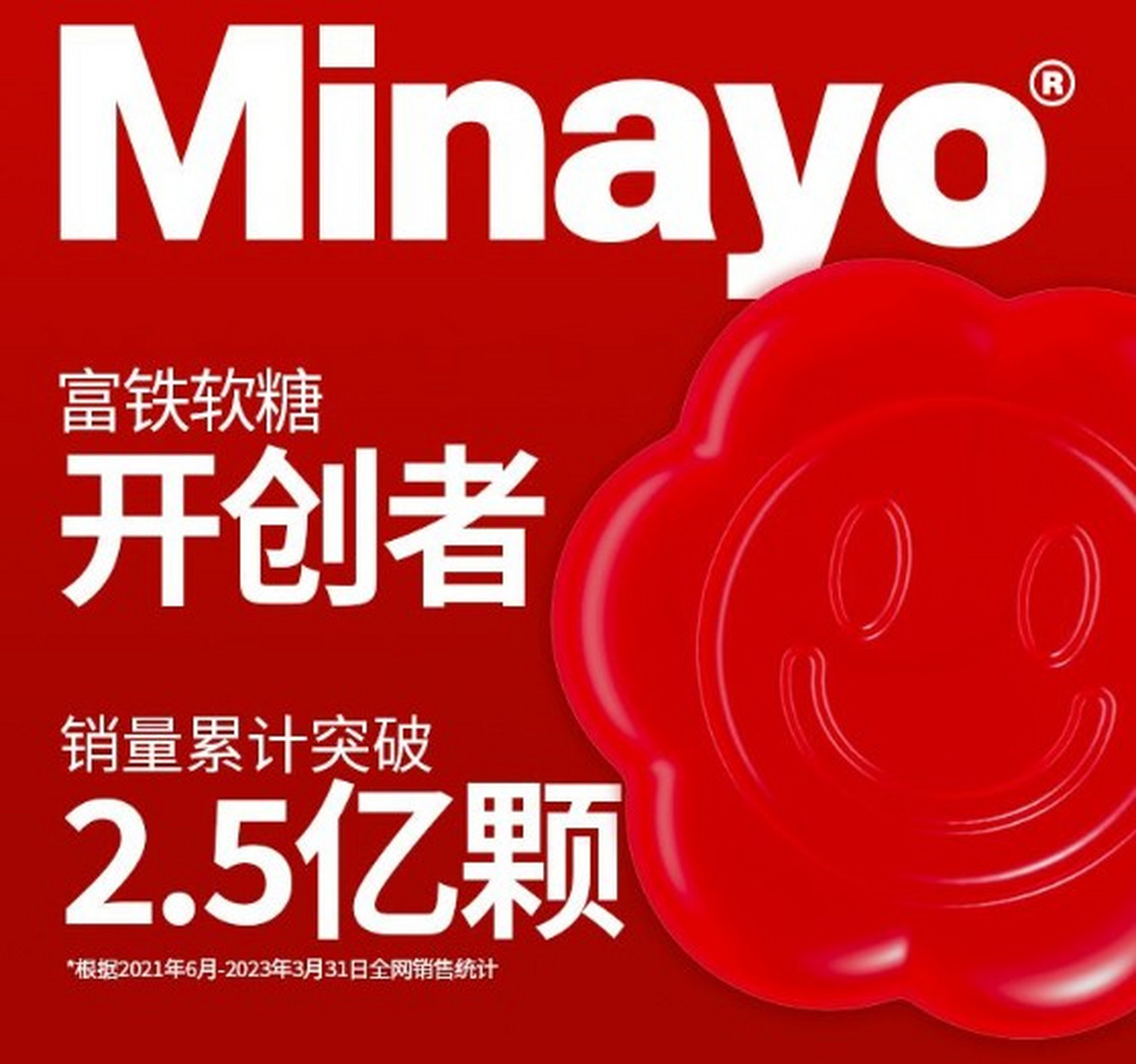 一颗软糖的含铁量≈380颗黑枸杞 minayo美那有富铁软糖,富铁软糖开创