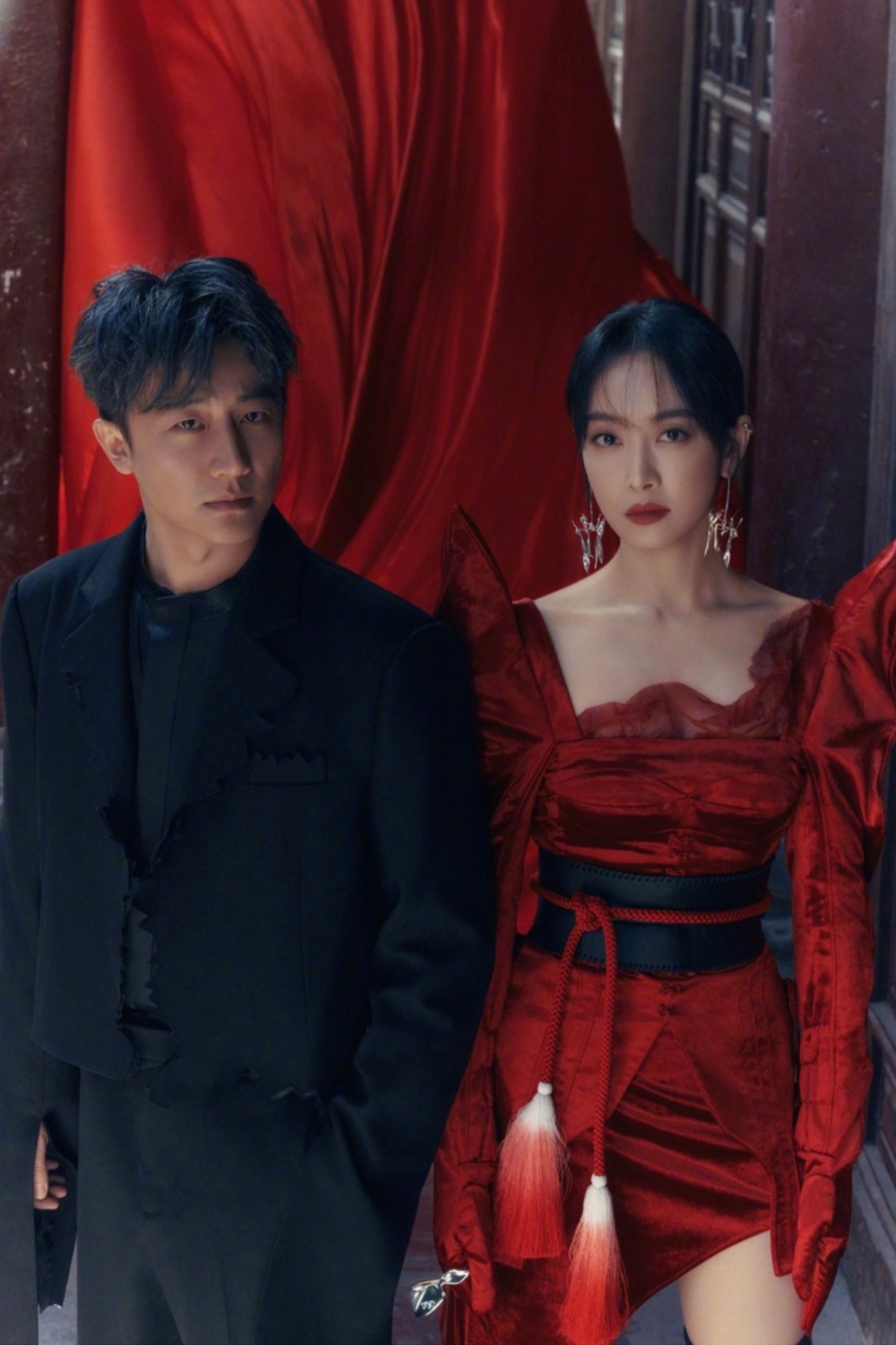 黄轩,宋茜风起洛阳芭莎大片 风起洛阳的特别企划,把情绪氛围蔓延到