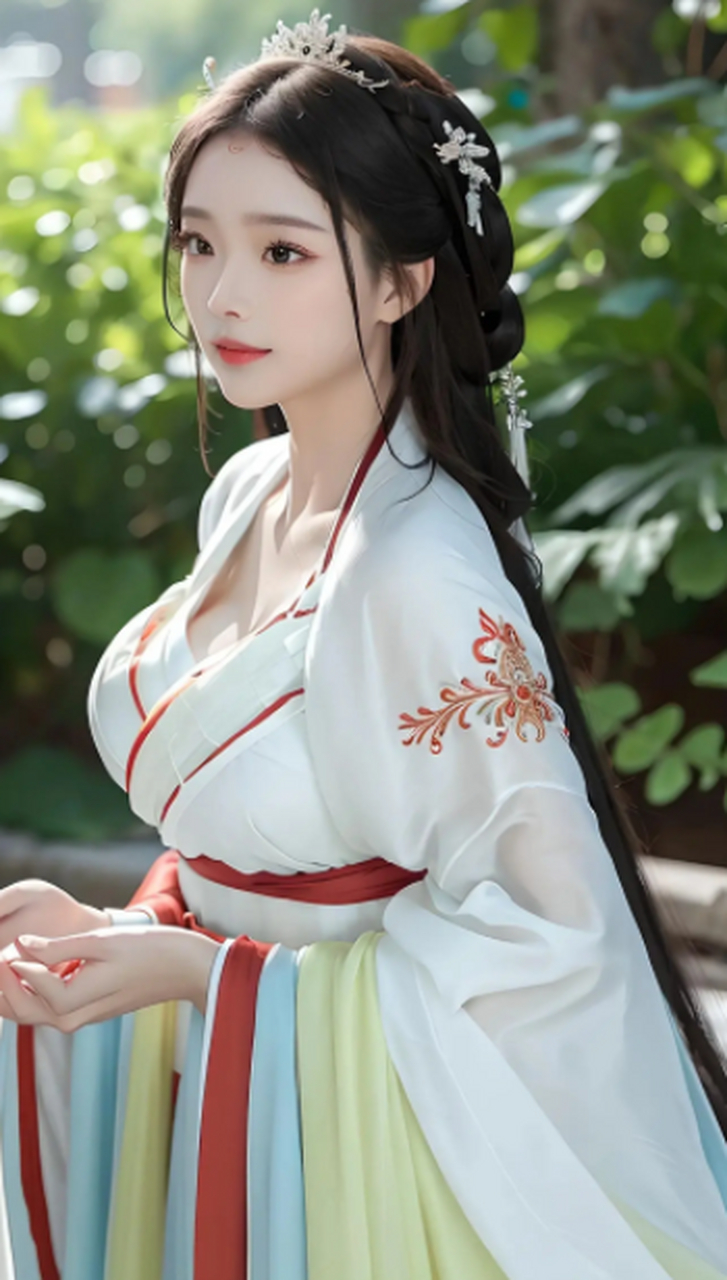 汉服美女,穿上汉服就是仙子下凡吧