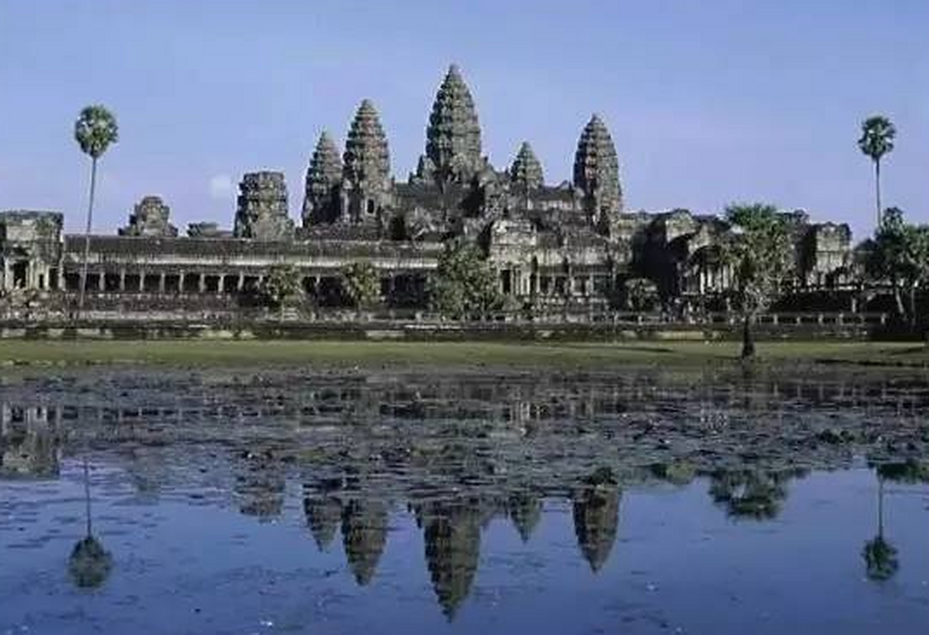 柬埔寨的吴哥窟 angkor wat - cambodia 吴哥城,也叫大吴哥,占地10