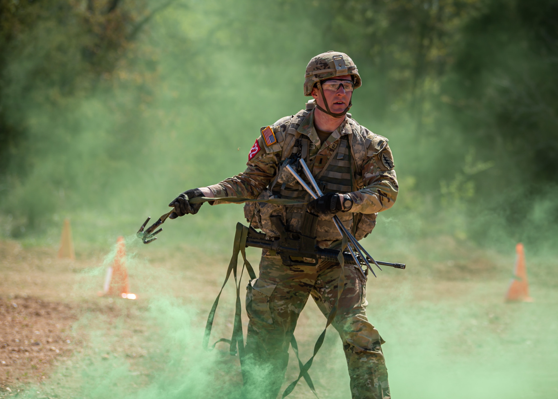 field day美國陸軍2023全軍最佳戰鬥工兵競賽第一個全日考核日 part 1