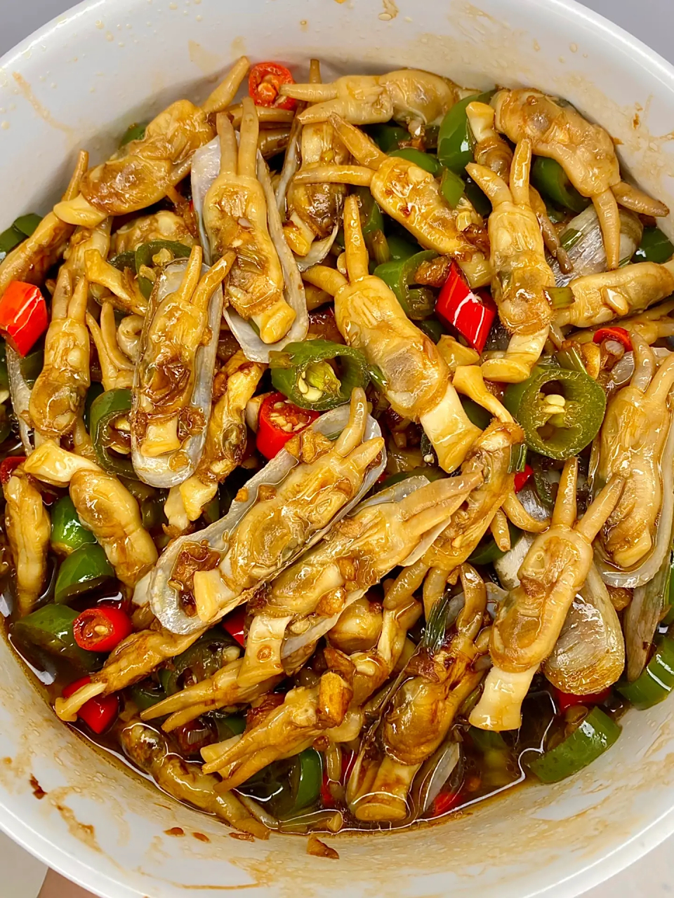 所有姐妹试试这个香辣蛏子! 鲜嫩入味巨好吃!