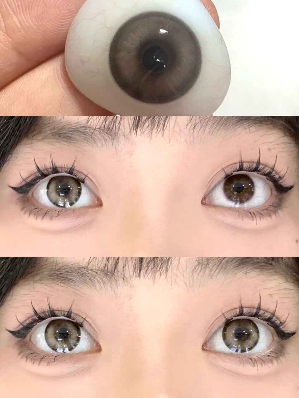 九敏98这个琥珀瞳戴上就是小猫眼!  我深深地爱上了这个猫眼琥珀色!