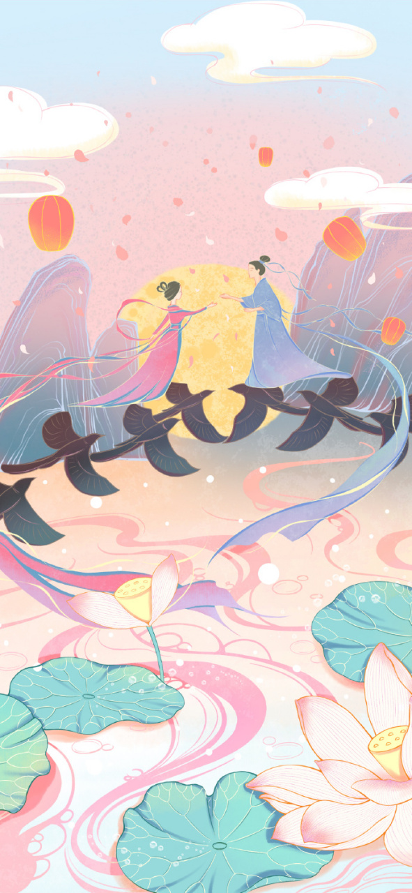 织女是玉帝的孙女,每天织布.牛郎掌管农业生产,有一头神牛跟随.