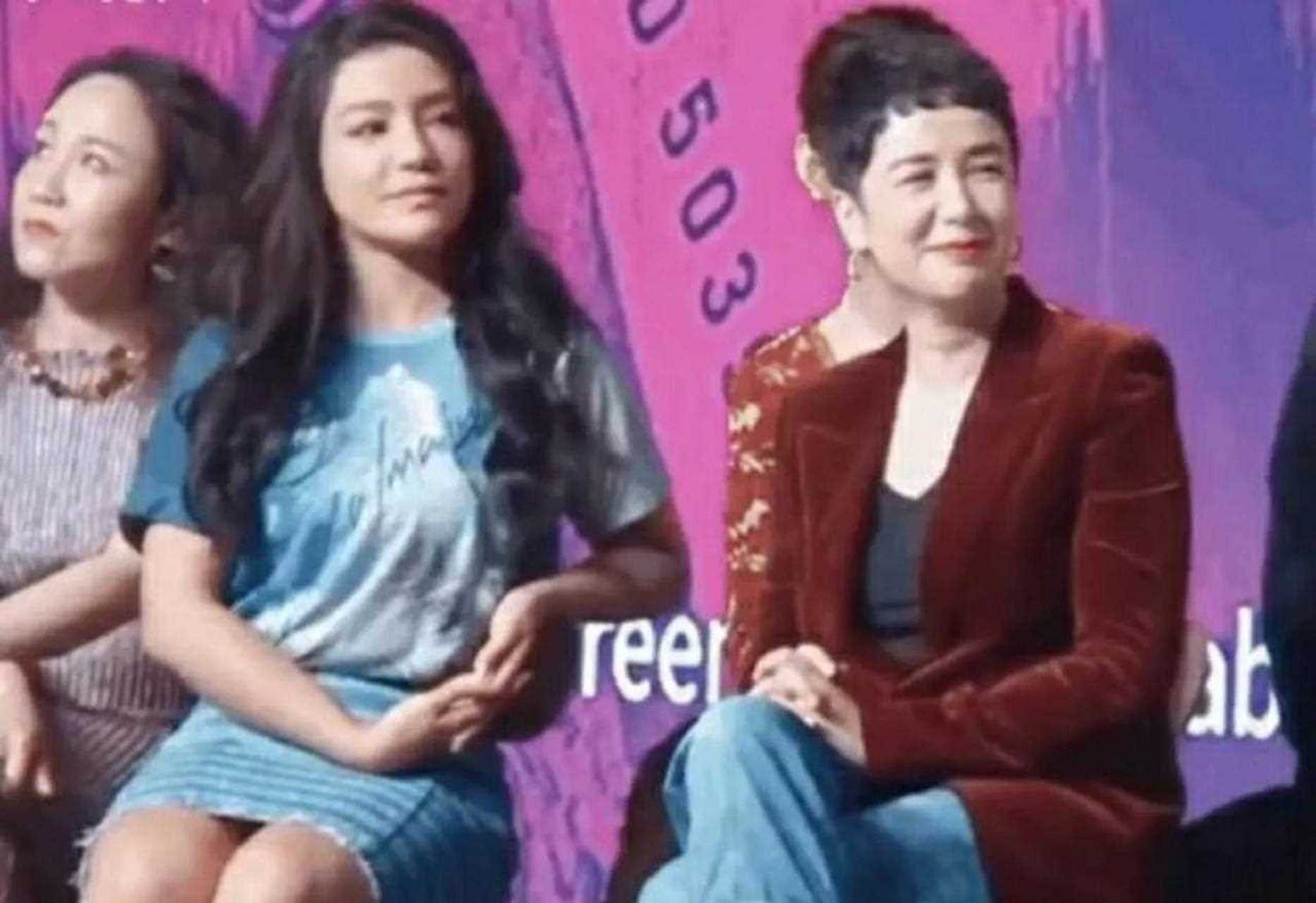 [freestyle] [不高兴] 早前蒋雯丽和江映蓉同框做节目,江映蓉一声不吭