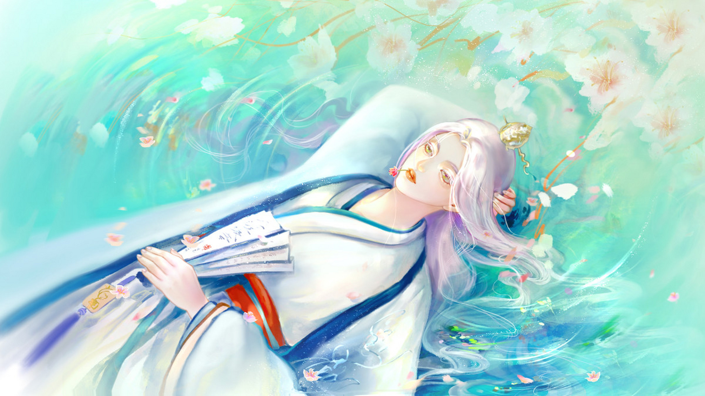 南柯一梦 插画师:岩盐砚石呀 #古风插画