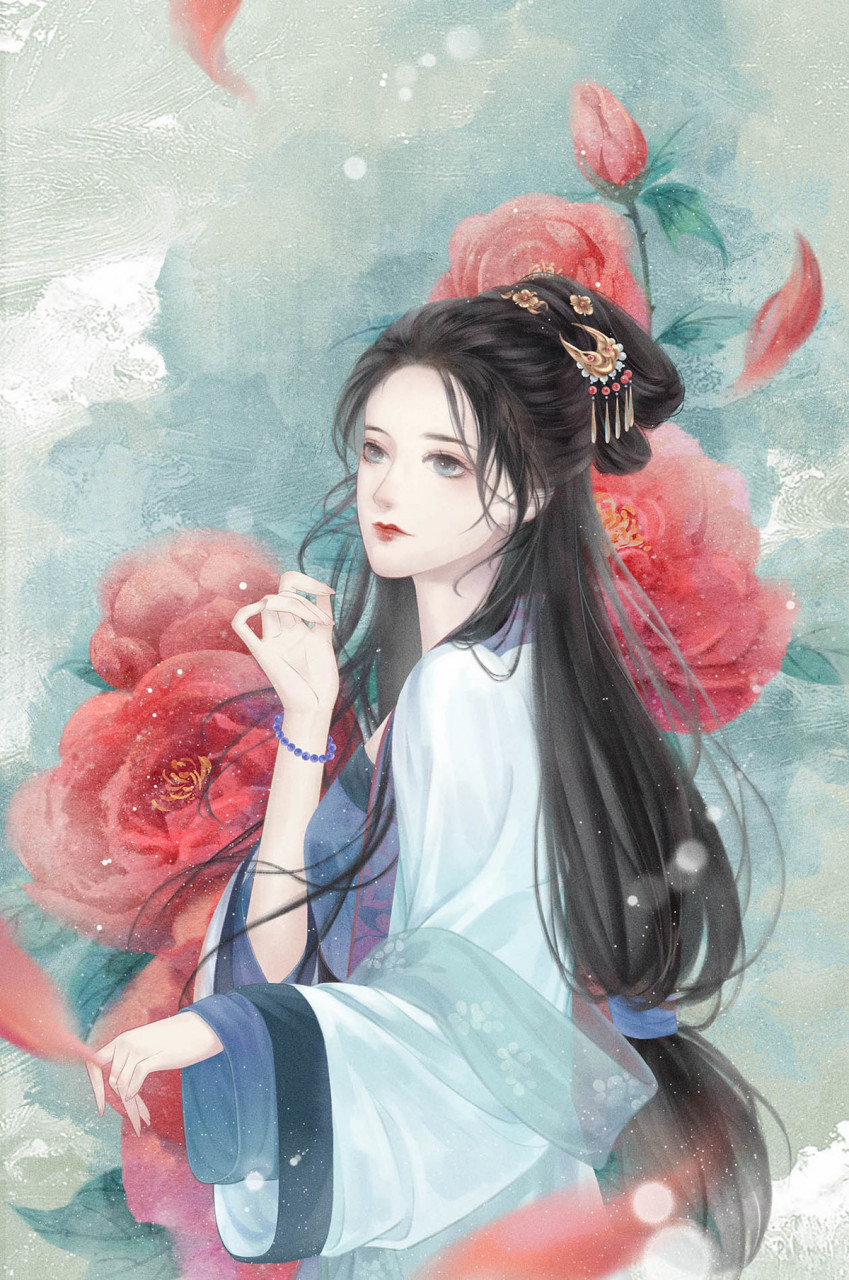 《第一香 几许幽情何处寄,春庭寂寥自妖娆 插画师:小老道