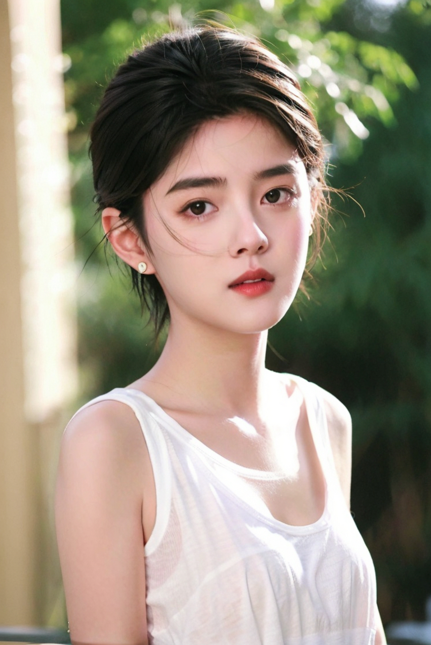 气质美女夏季清凉人像摄影写真图集##性感美女# #性感# #好看美女