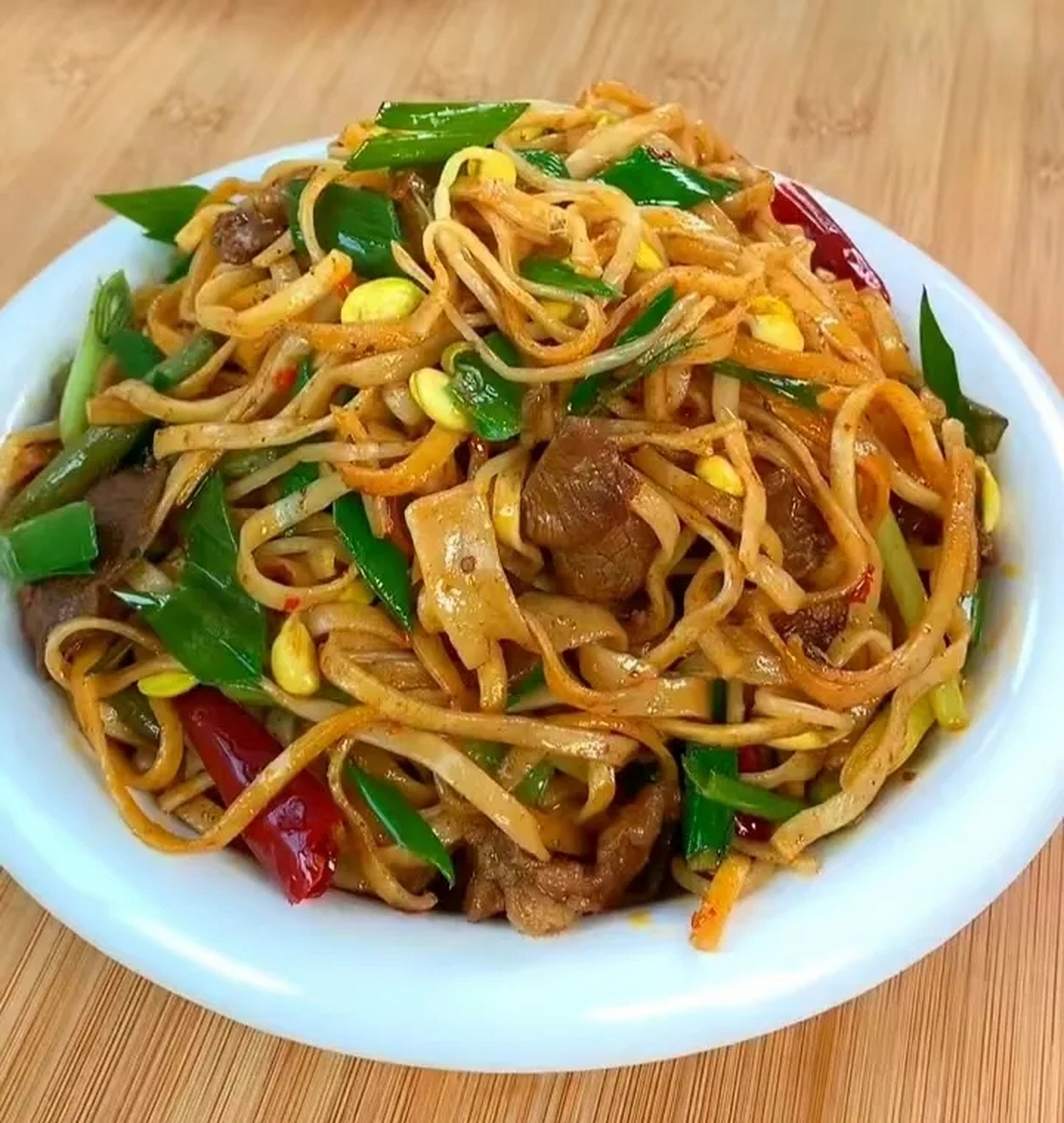 河南家常焖面,这样做不坨不粘,软香入味,百吃不厌,想吃的朋友可以试一