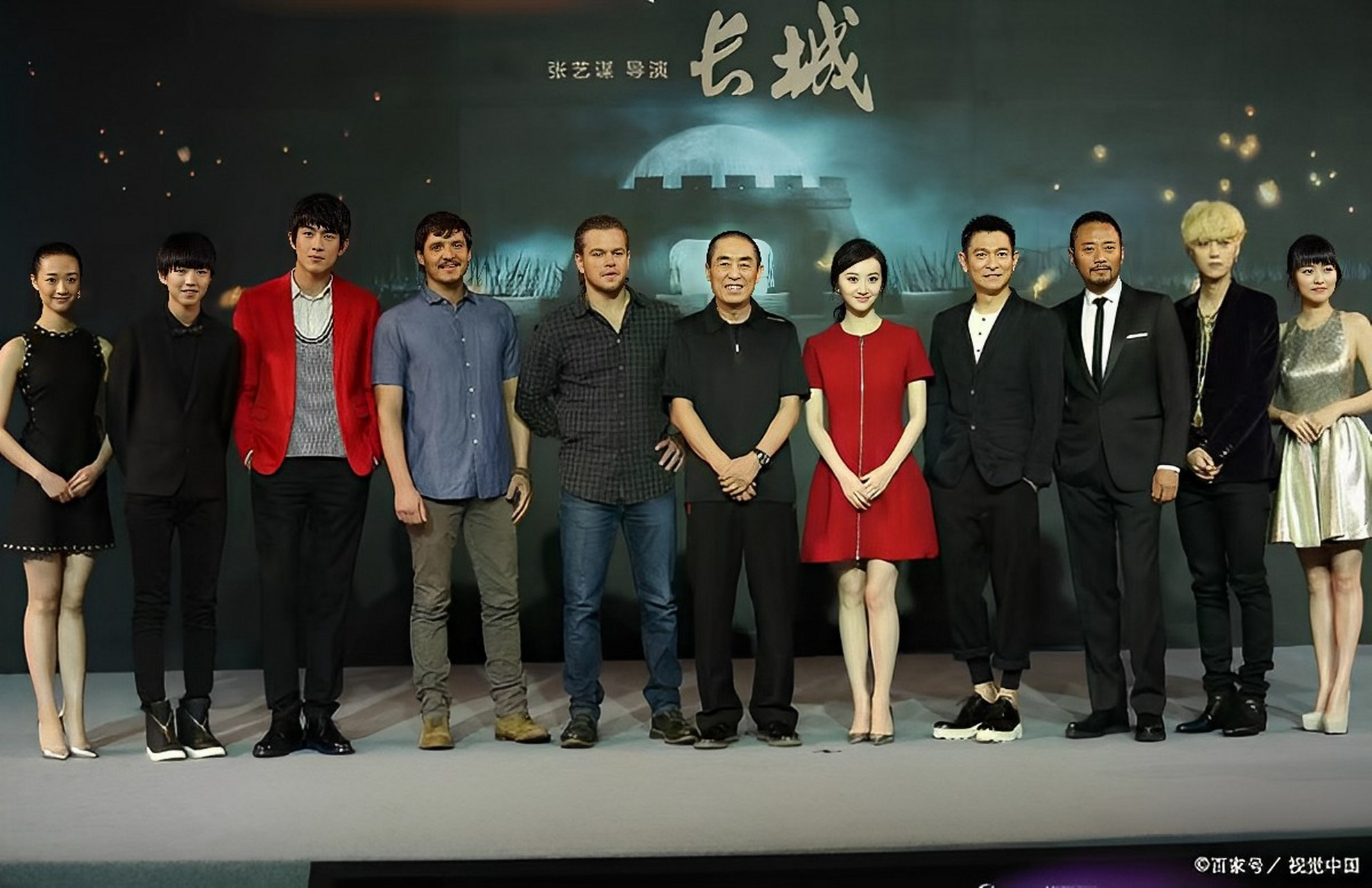 鹿晗,郑恺和张涵予的官方身高都是178,但是和174的刘德华同框,好像都