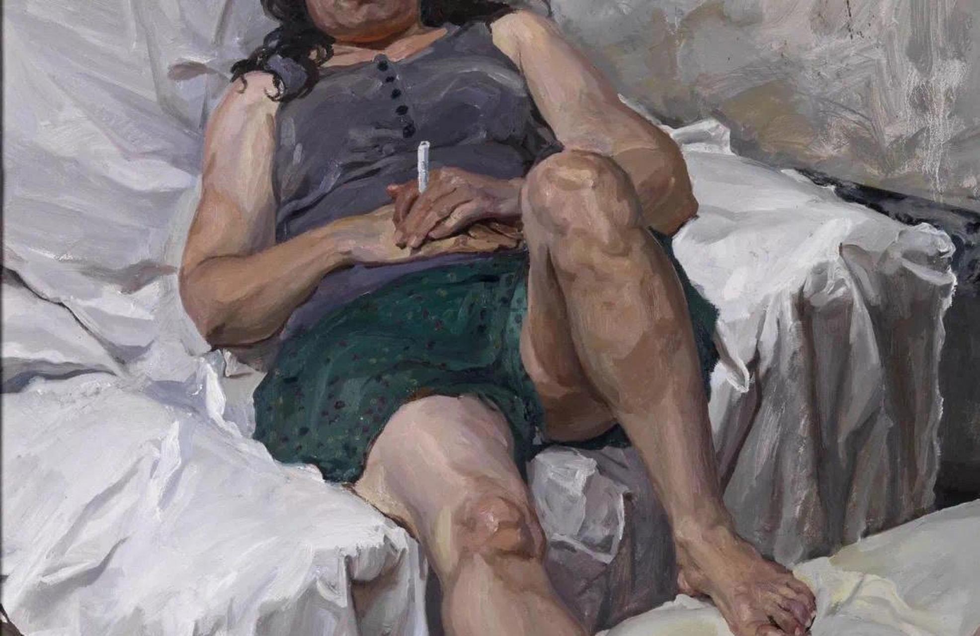 网友:国美教授李文东的油画赏析