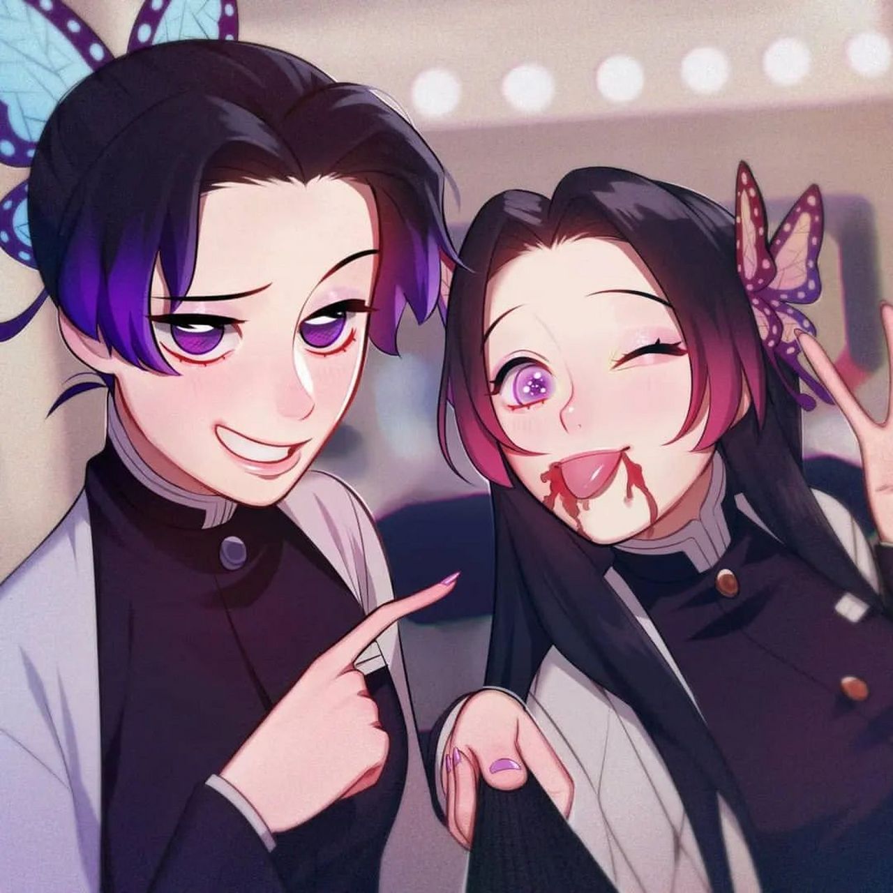 短头发的蝴蝶忍好看吗#鬼灭之刃# #动漫# #热血动漫