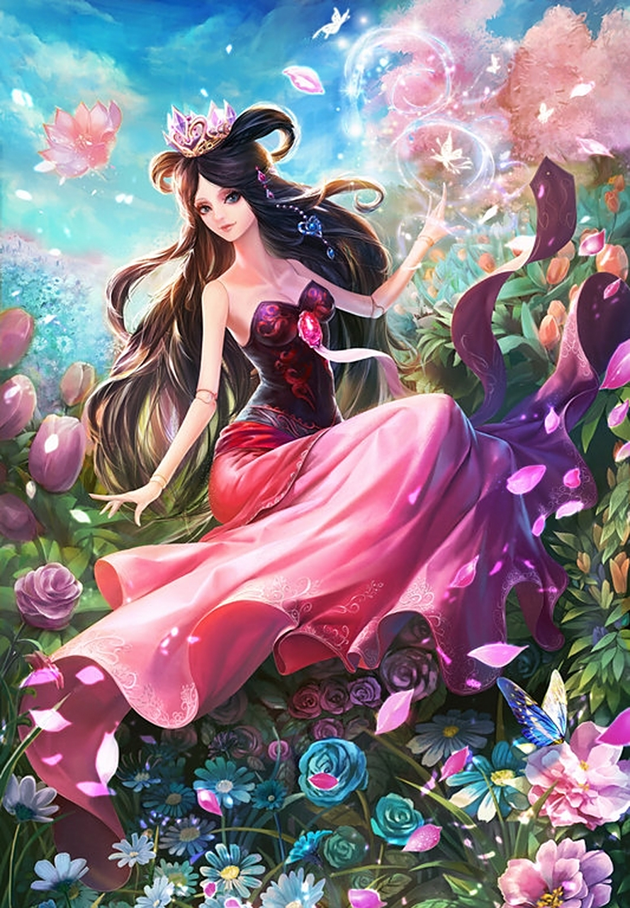 叶罗丽#罗丽和情公主.