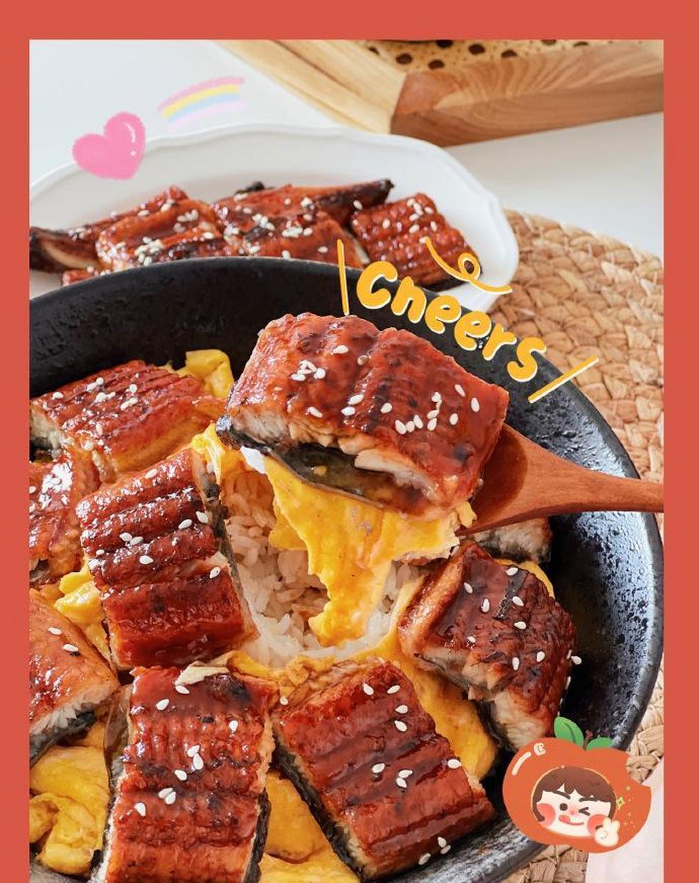 突然就馋【照烧鳗鱼饭】了!