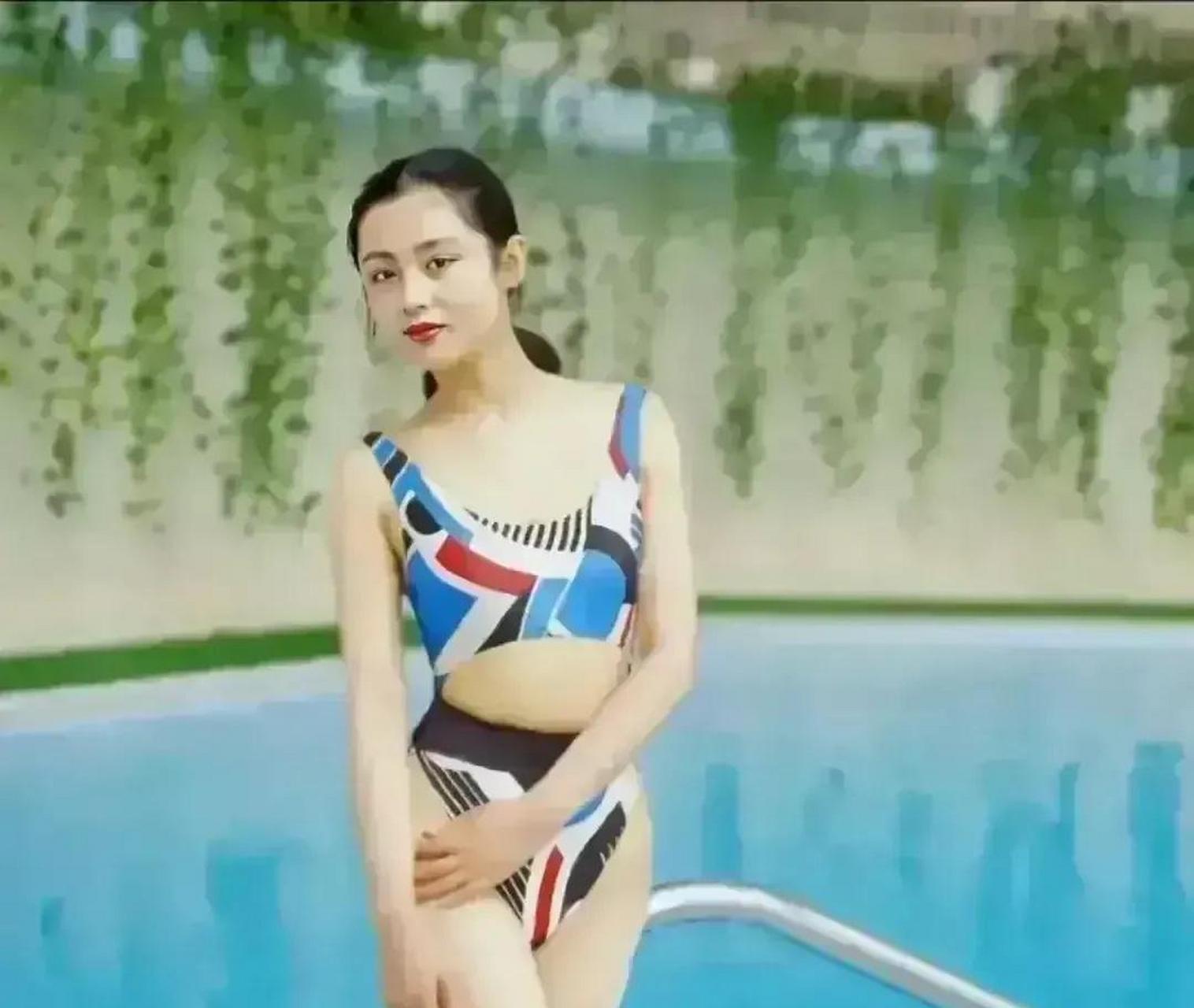 年轻时的陈红泳装照太迷人了,身材太火辣了,美得让人羡慕不已