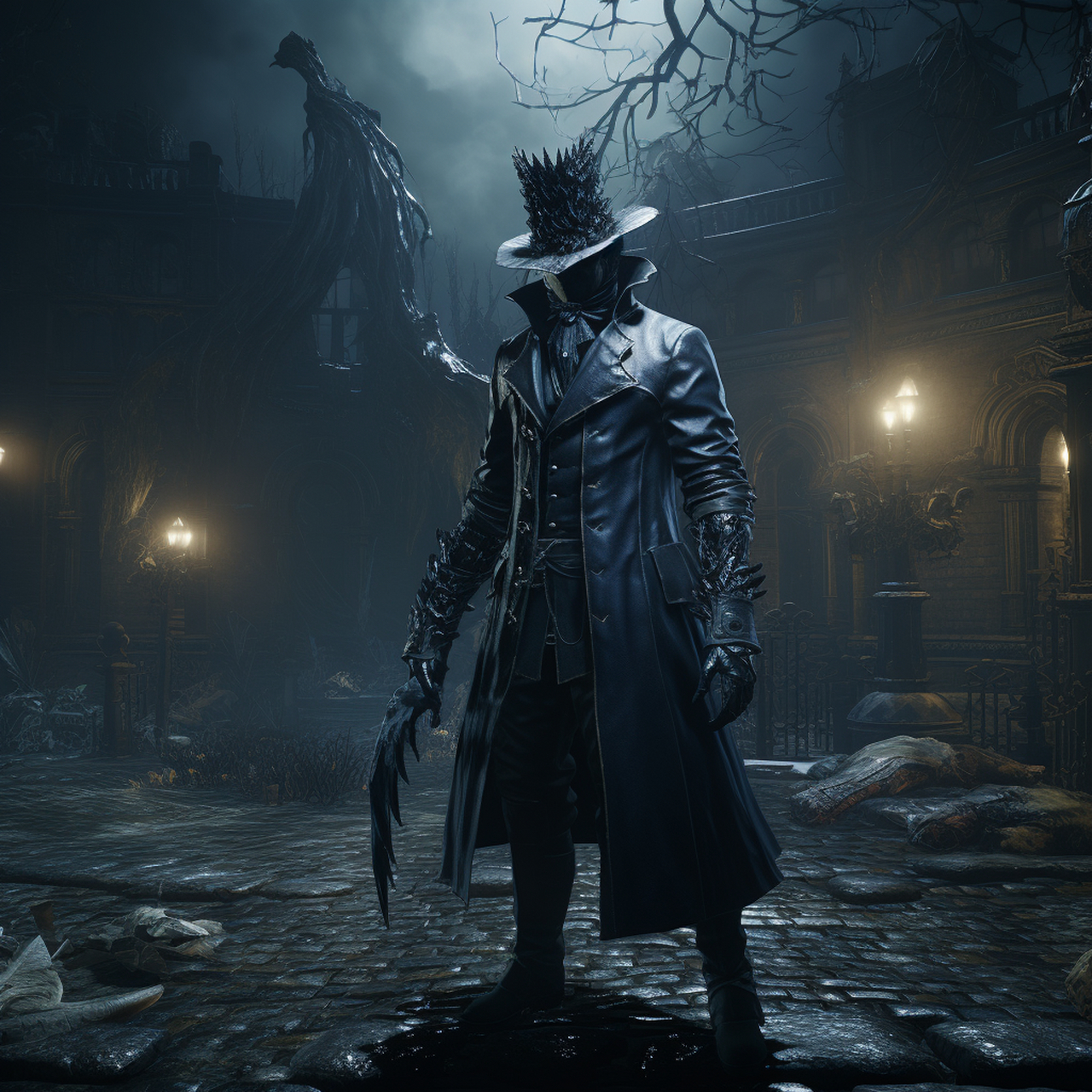 末日杀手,世界末日了,他还在与命运做最后的斗争!#ai绘画# #ai黑科技