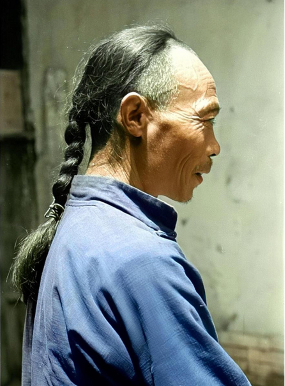 清朝男子发型的由来图片