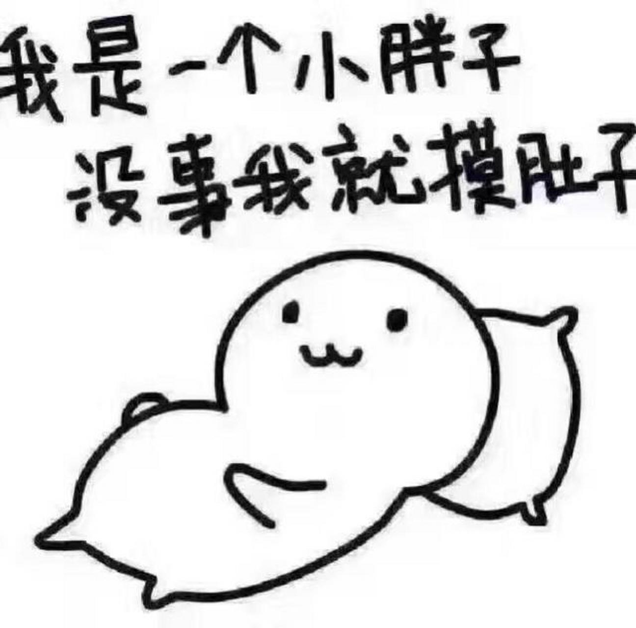 多亏我是个胖子,伤心时我可以捏捏肚子