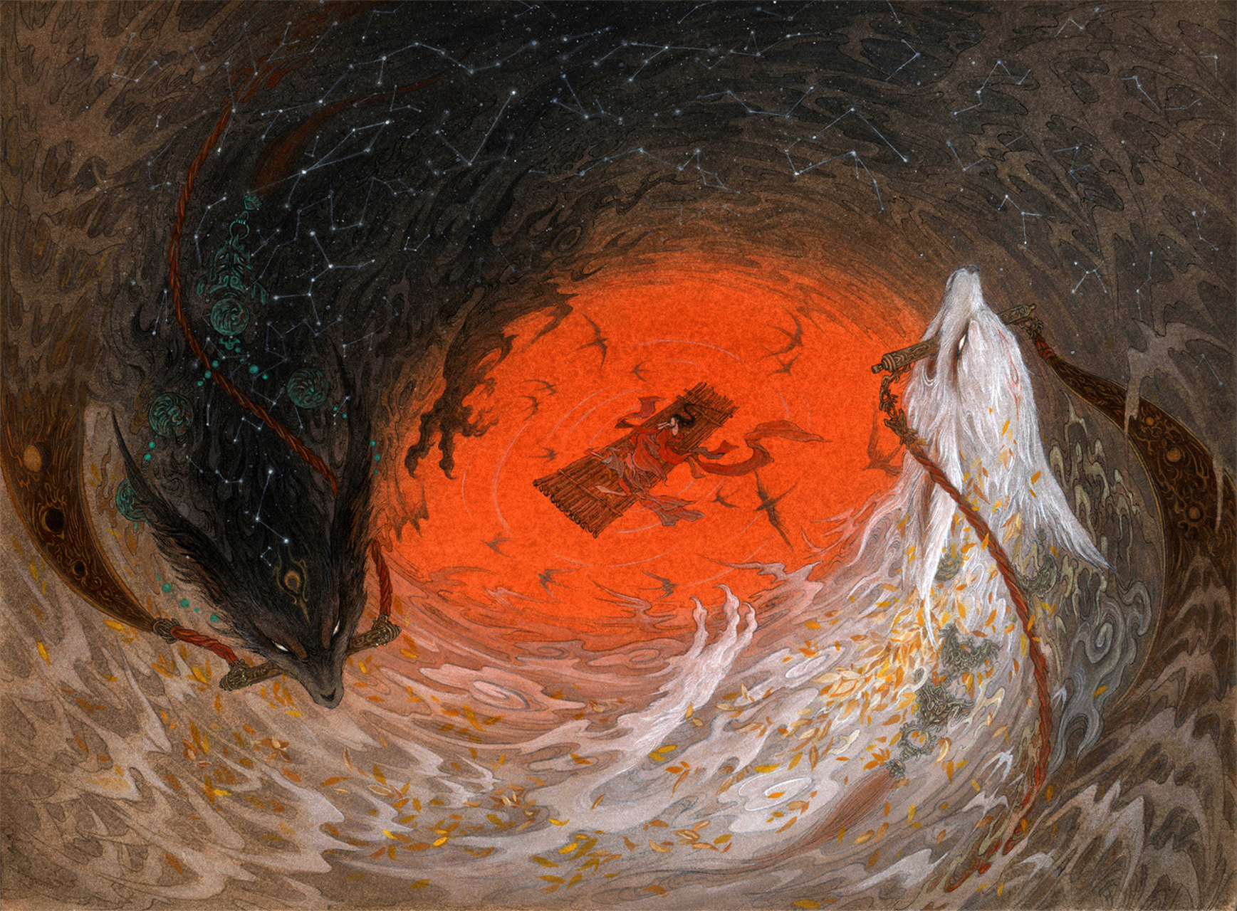 插画师:杉泽 #美术# #美术作品# #美术艺考