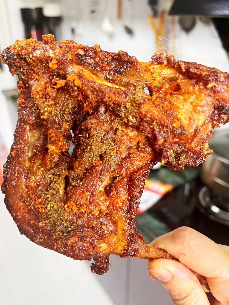 第一次尝试炸大鸭腿,完全被惊艳到了!