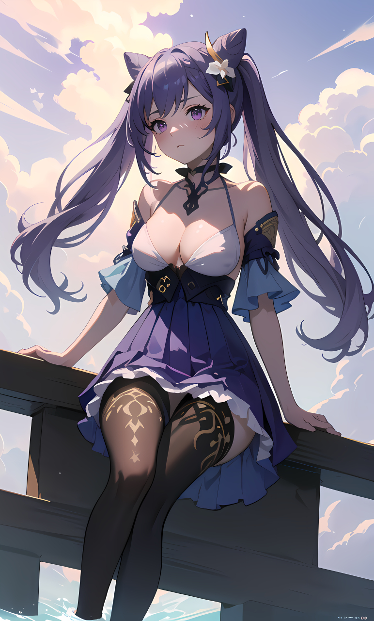 原神—刻晴 #二次元美图# #壁纸# #原神刻晴