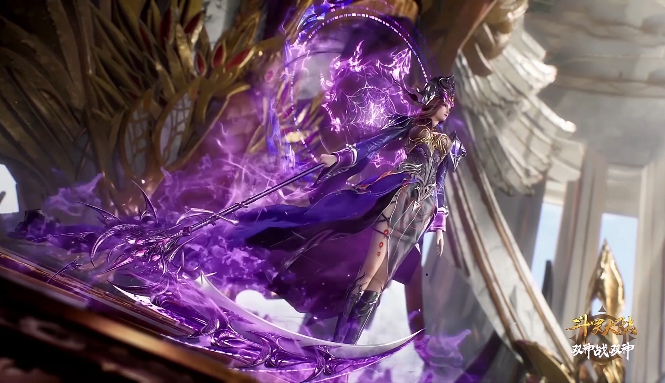 不管是魂师形态,还是成为罗刹神之后的模样,都是《斗罗大陆》动画的