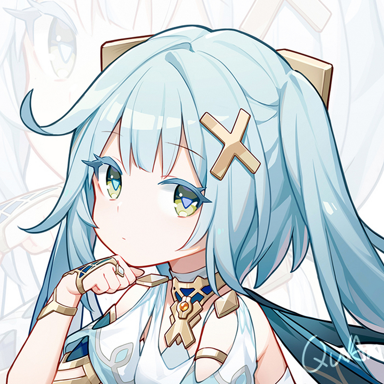画师:quan_ #原神# #头像#听我说公子啊