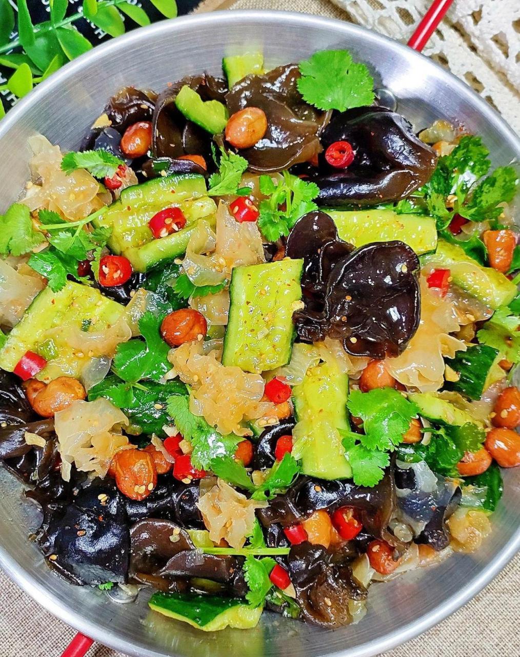 过年来一盘凉拌双耳,爽口又解腻