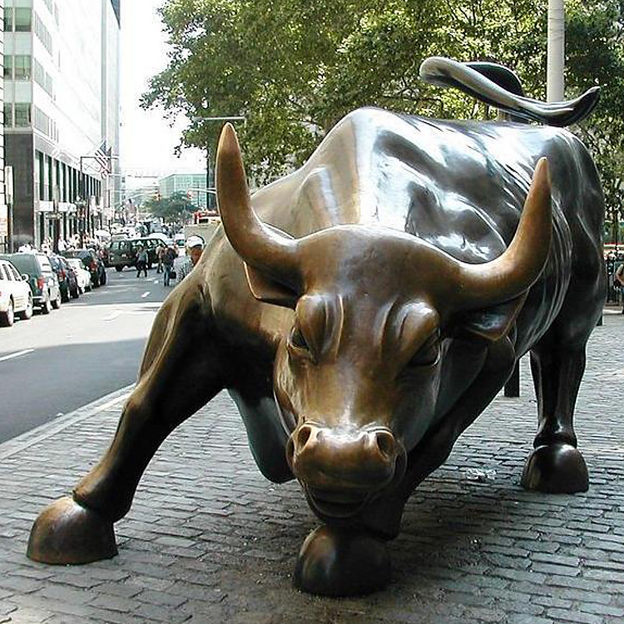 黄铜牛雕塑 华尔街牛 老黄牛铜雕 耕牛雕塑 办公室铜牛工艺品
