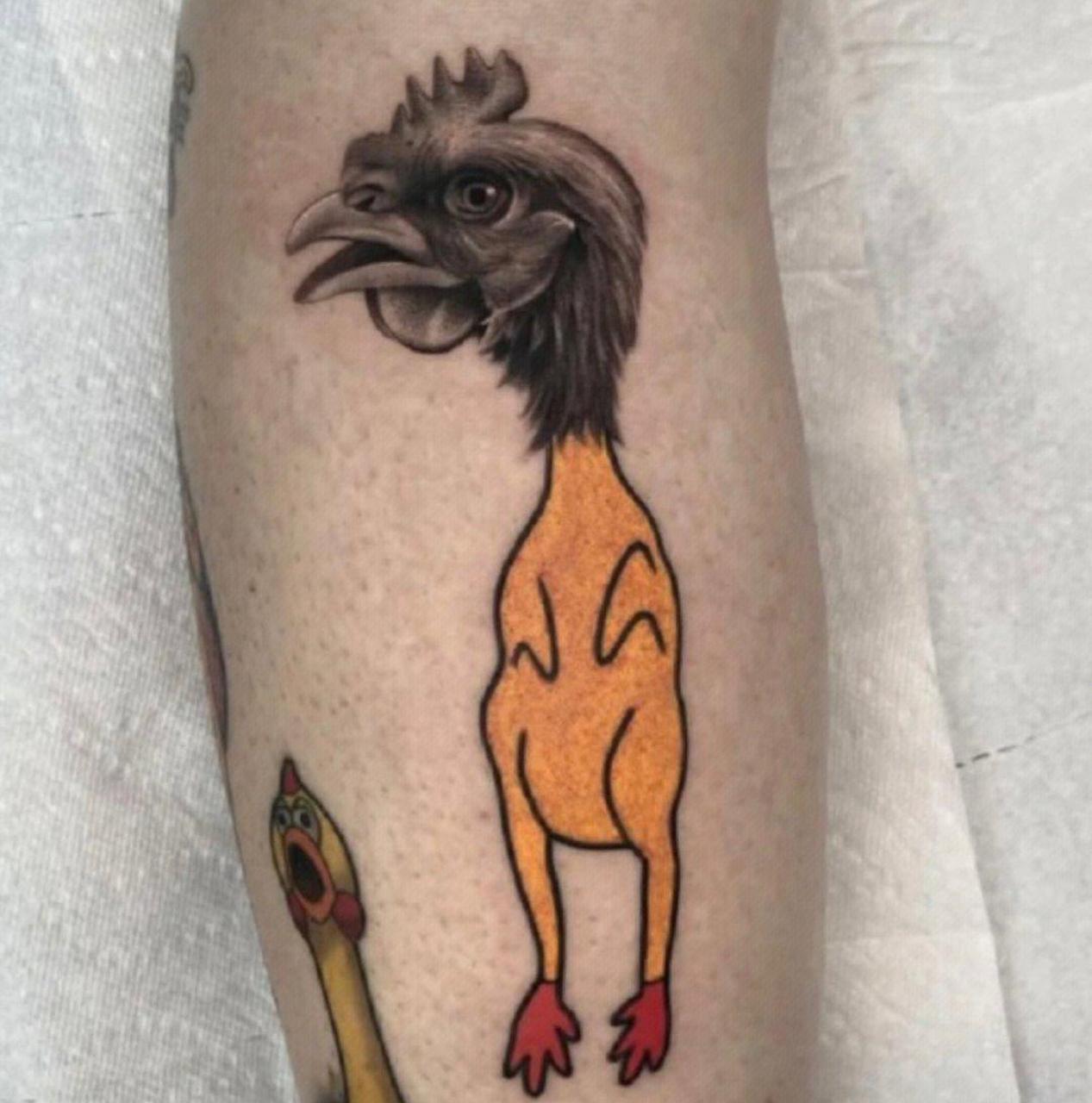 网友:纹到一半你开始跟纹身师讲价 #搞笑趣味图