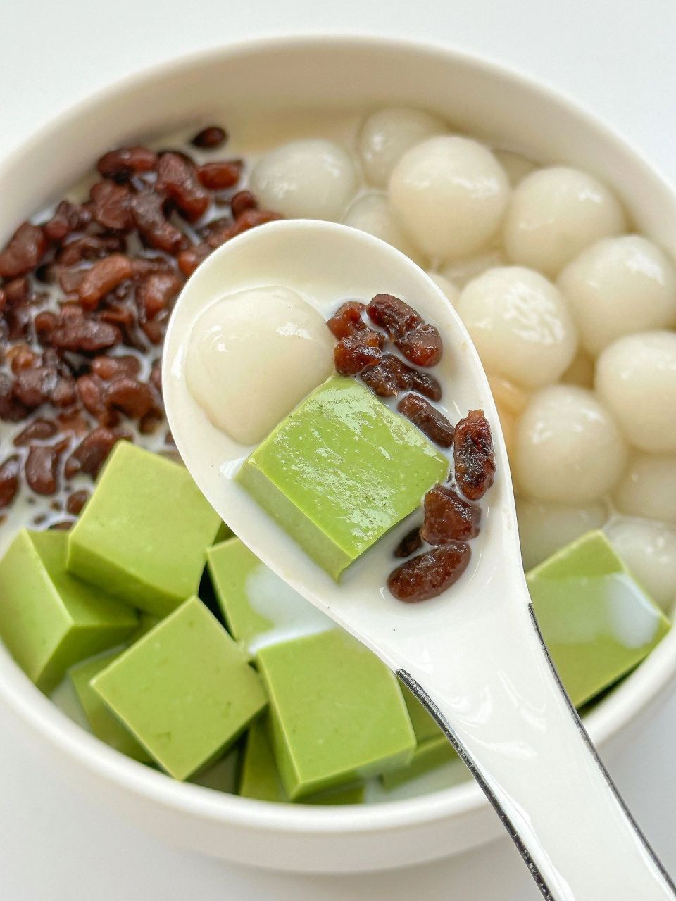 抹茶奶冻饱饱碗如果我开店这一定是招牌6015 夏天真的离不开冰