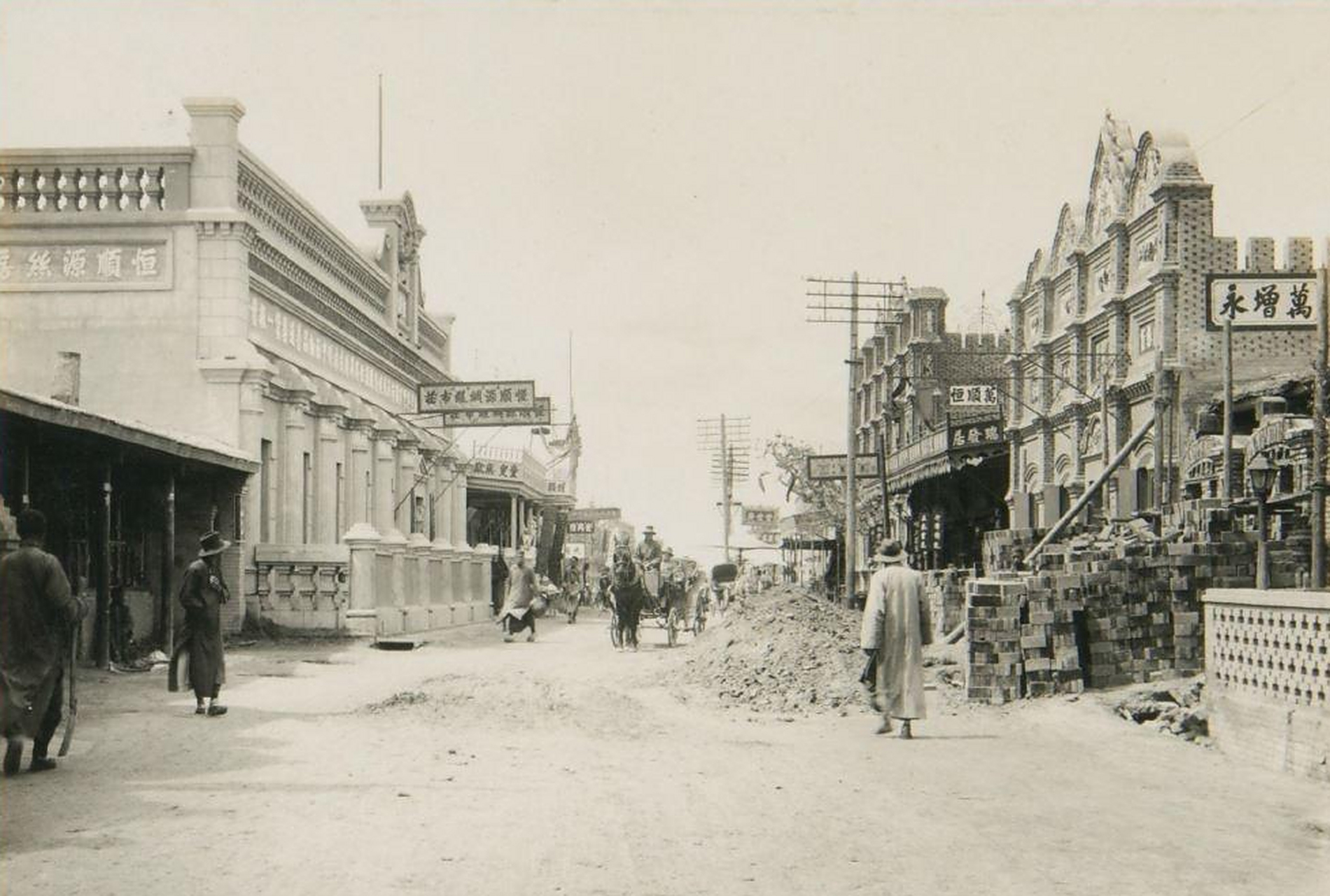 经典历史老照片# 二十世纪初,东北全景图(68) 洮南(洮安)老照片.