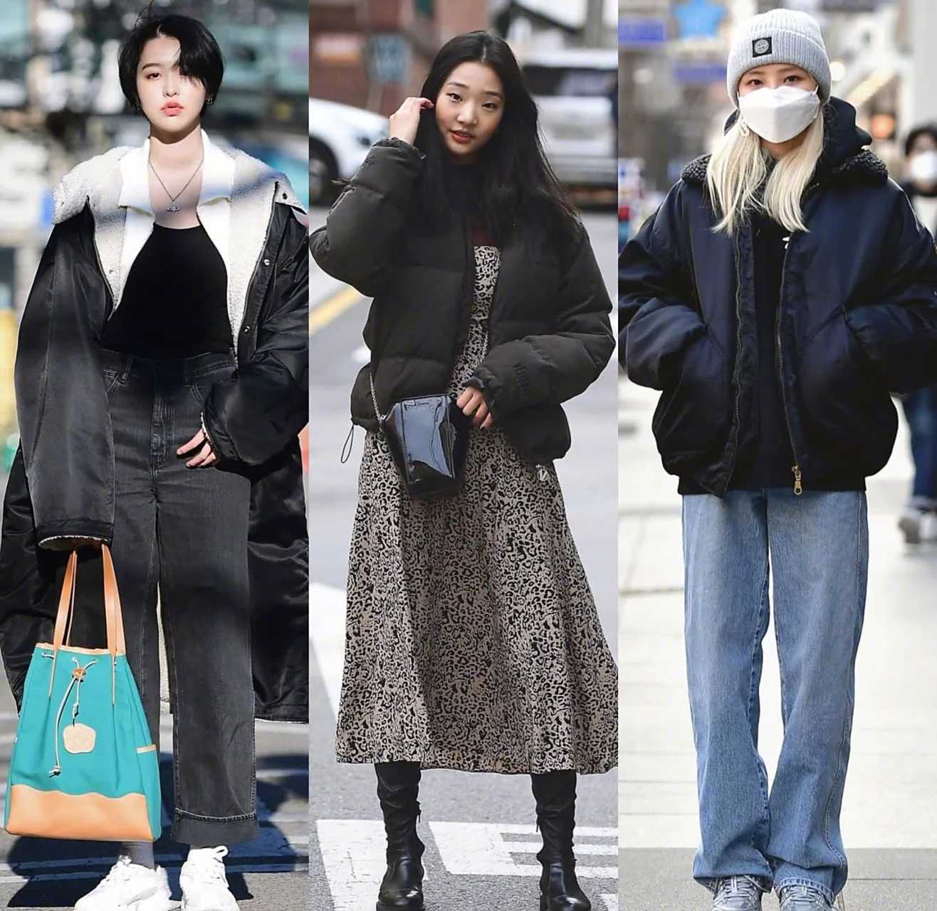 首尔街拍韩国女生时尚又时尚的秋冬外套穿搭参考指南,参考度很高#情人