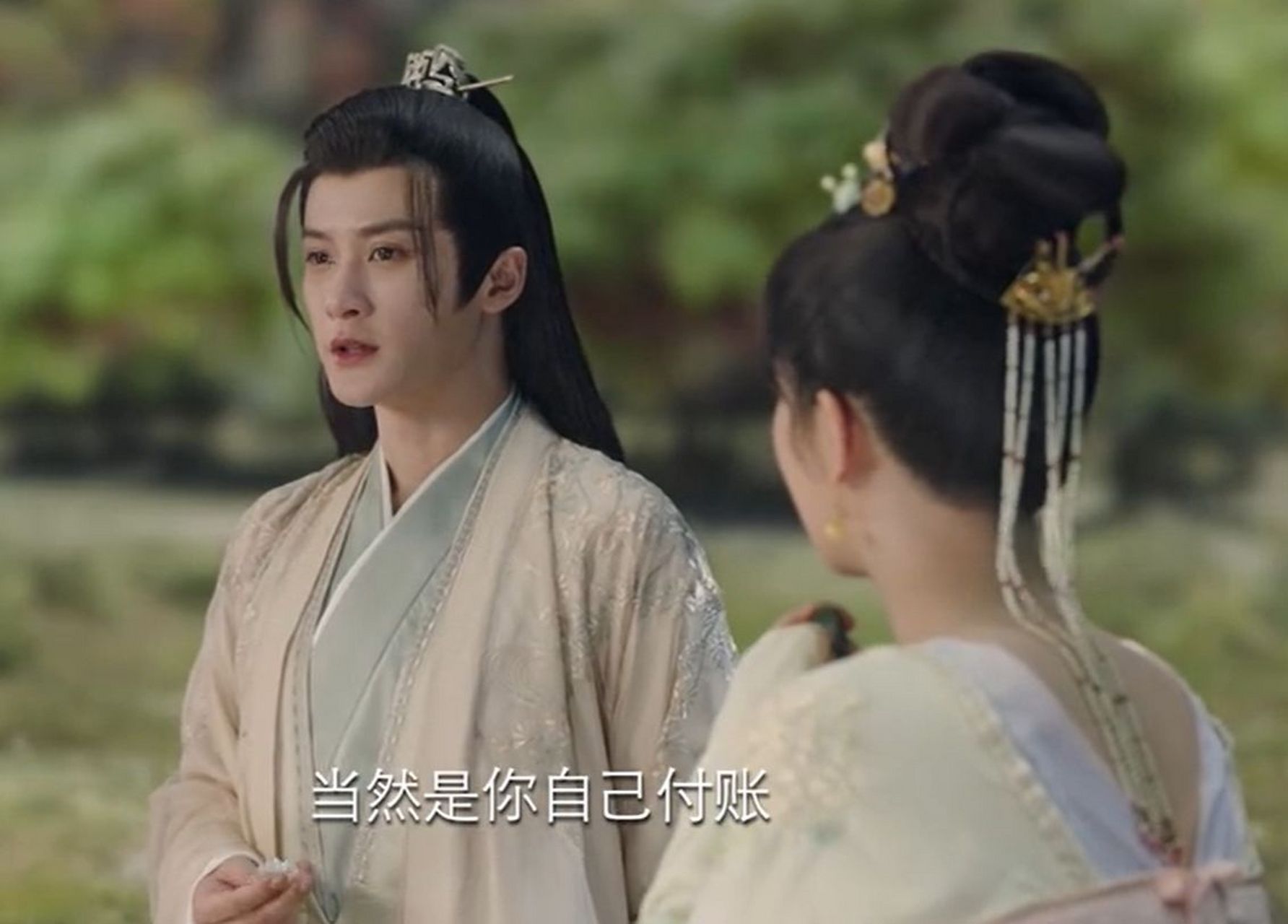 长相思#   第27集,一直磕夭柳cp ,关于相柳缺钱桥段,还是比较喜欢