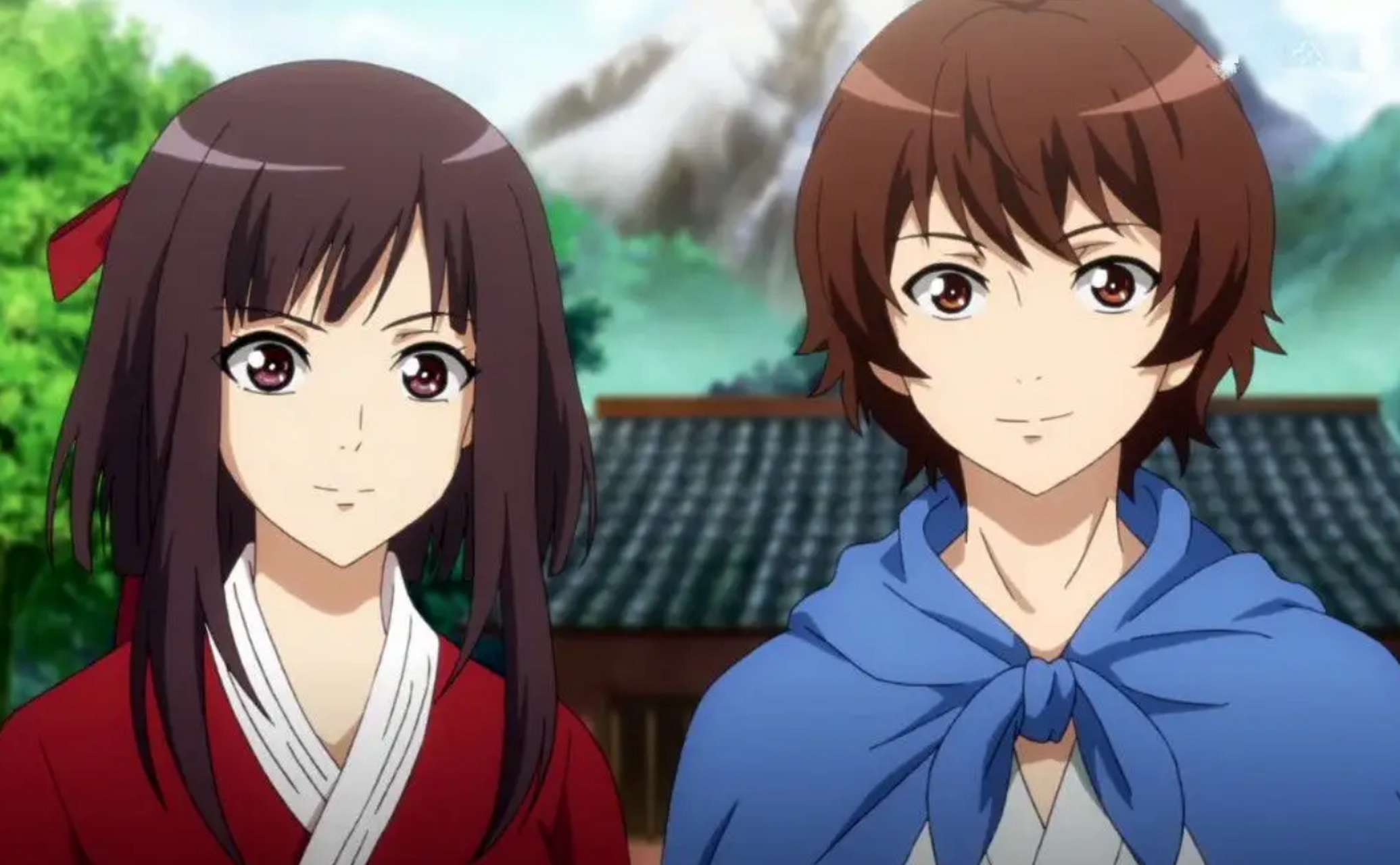 《狐妖小红娘》千颜篇路透,茅子俊饰演颜如玉,陈瑶饰演律笺文,两人的