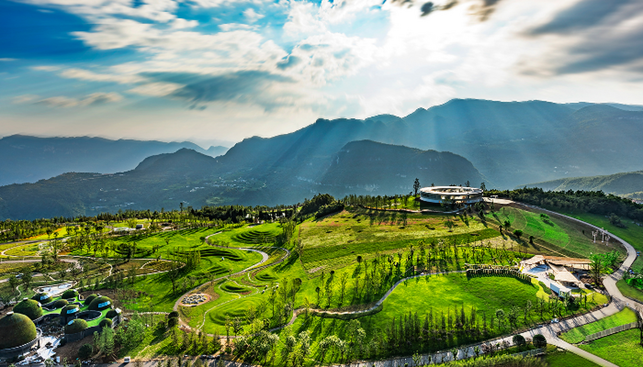 国家森林公园,仙女山旅游度假区位于重庆市武隆区仙女山脉核心位置