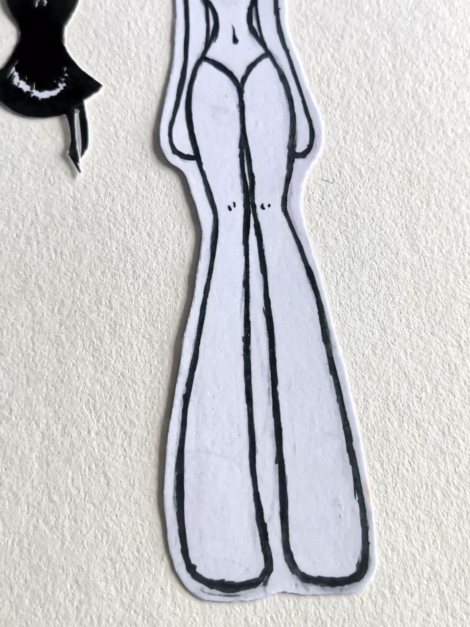 纸片人特写90  身体的比例为七头身