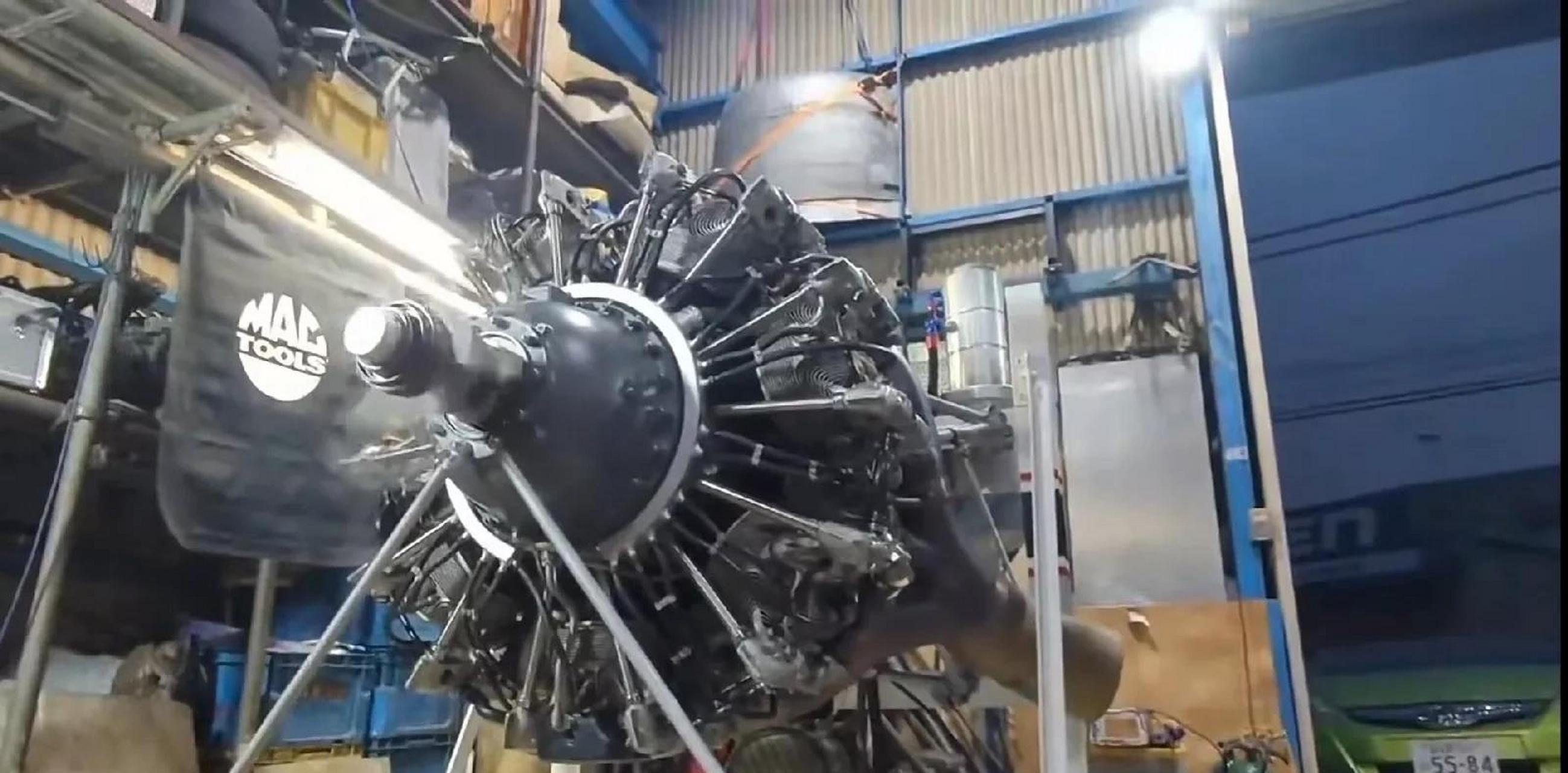 零式战机的发动机还真tm耐活!这都八十多年了,怎么还能正常运转?