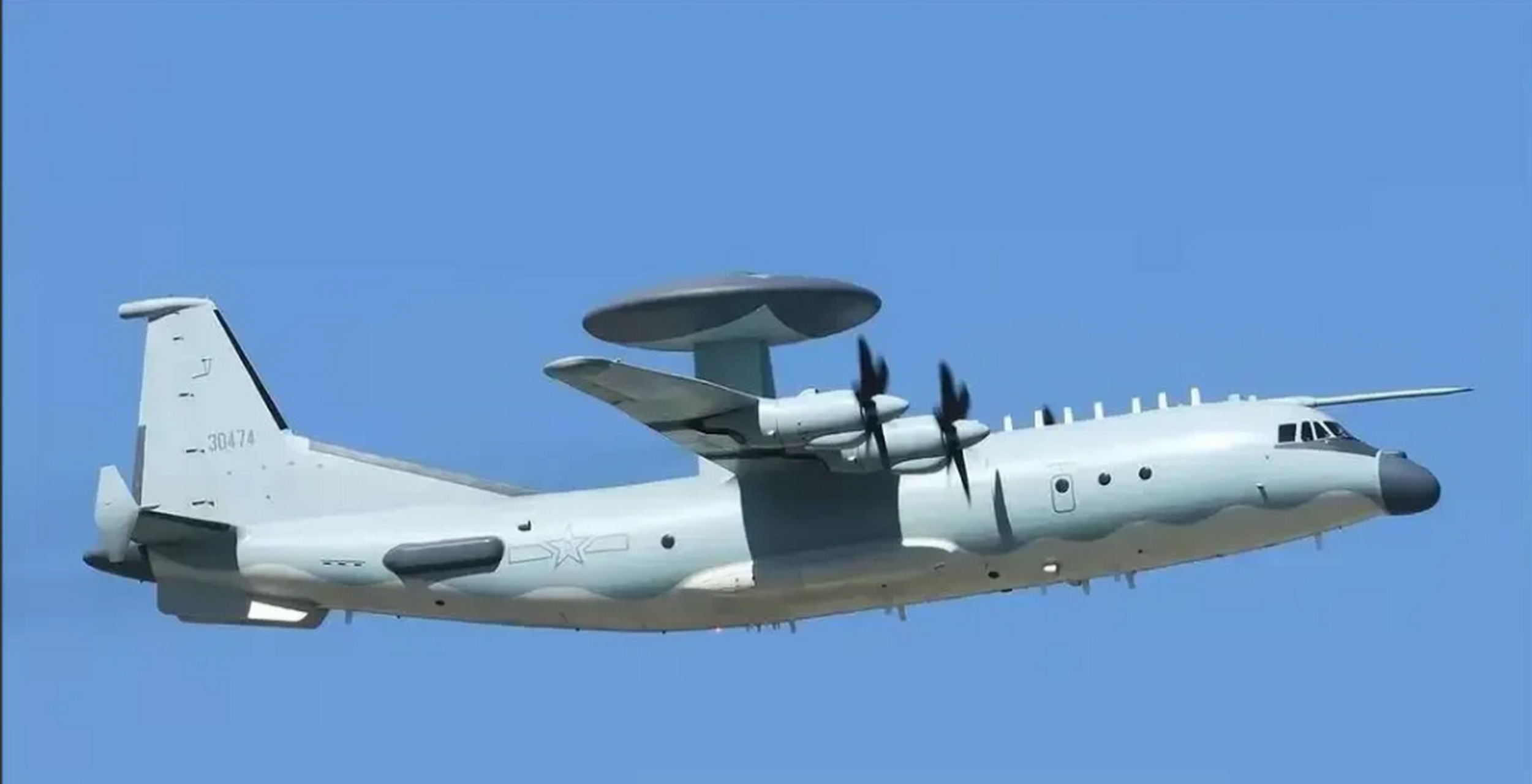 中国预警机后来居上.现代战争没有电子制空权,那就要吃大亏.