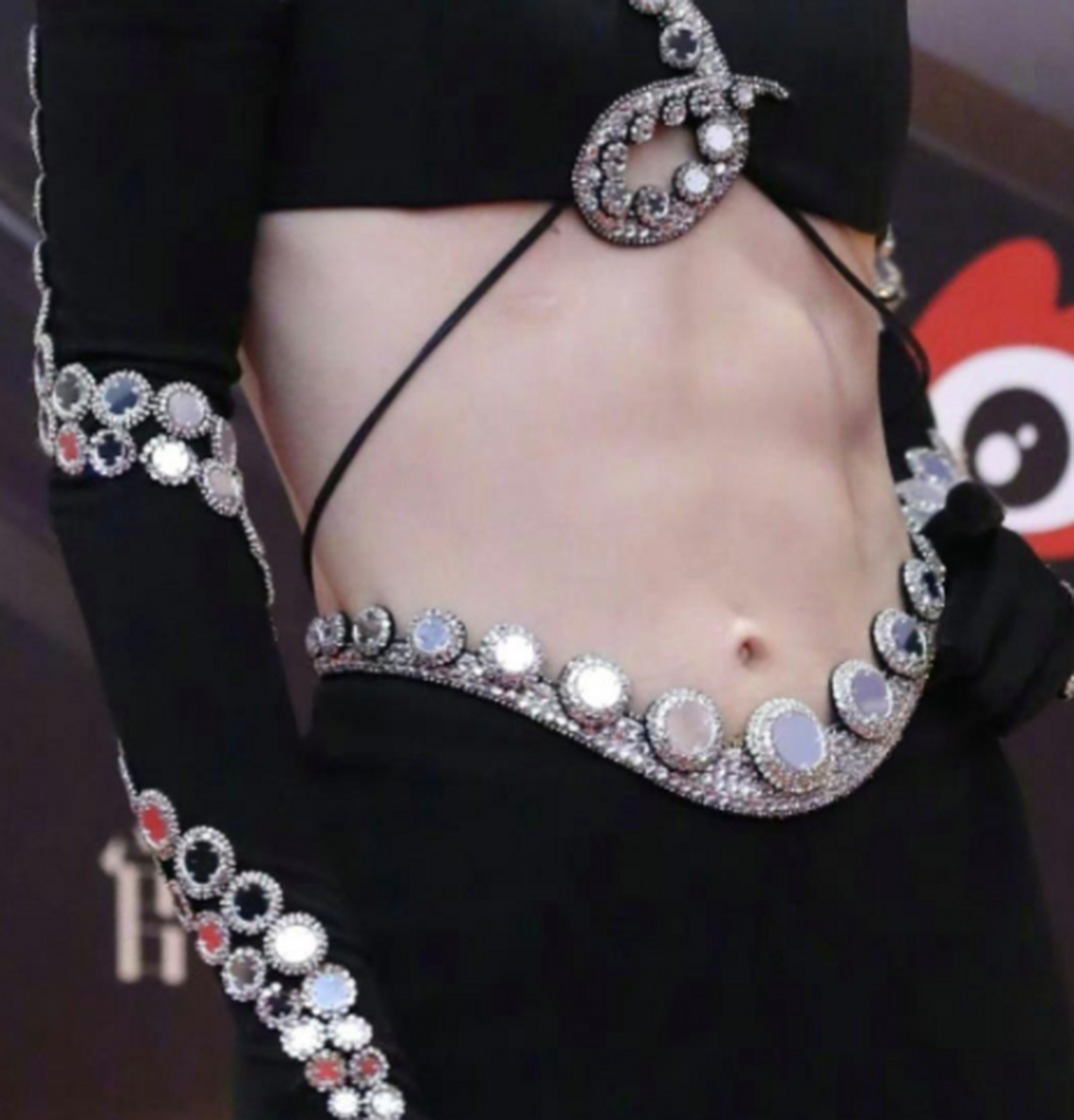 金晨这腹肌真是性感