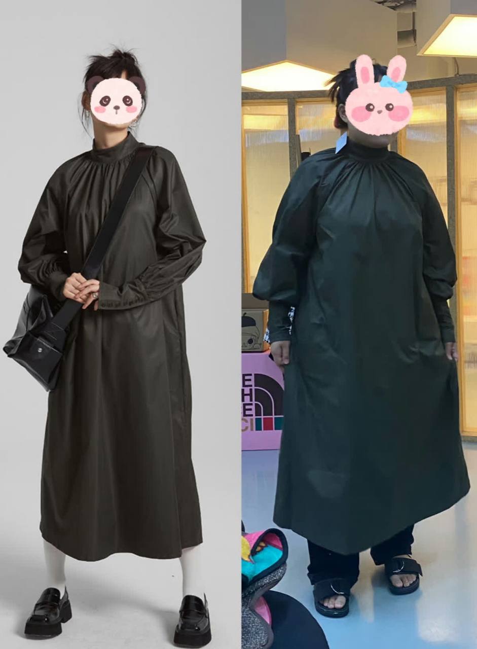 卖家秀和买家秀之间存在差异. 你确定这是裙子吗?[左捂脸]