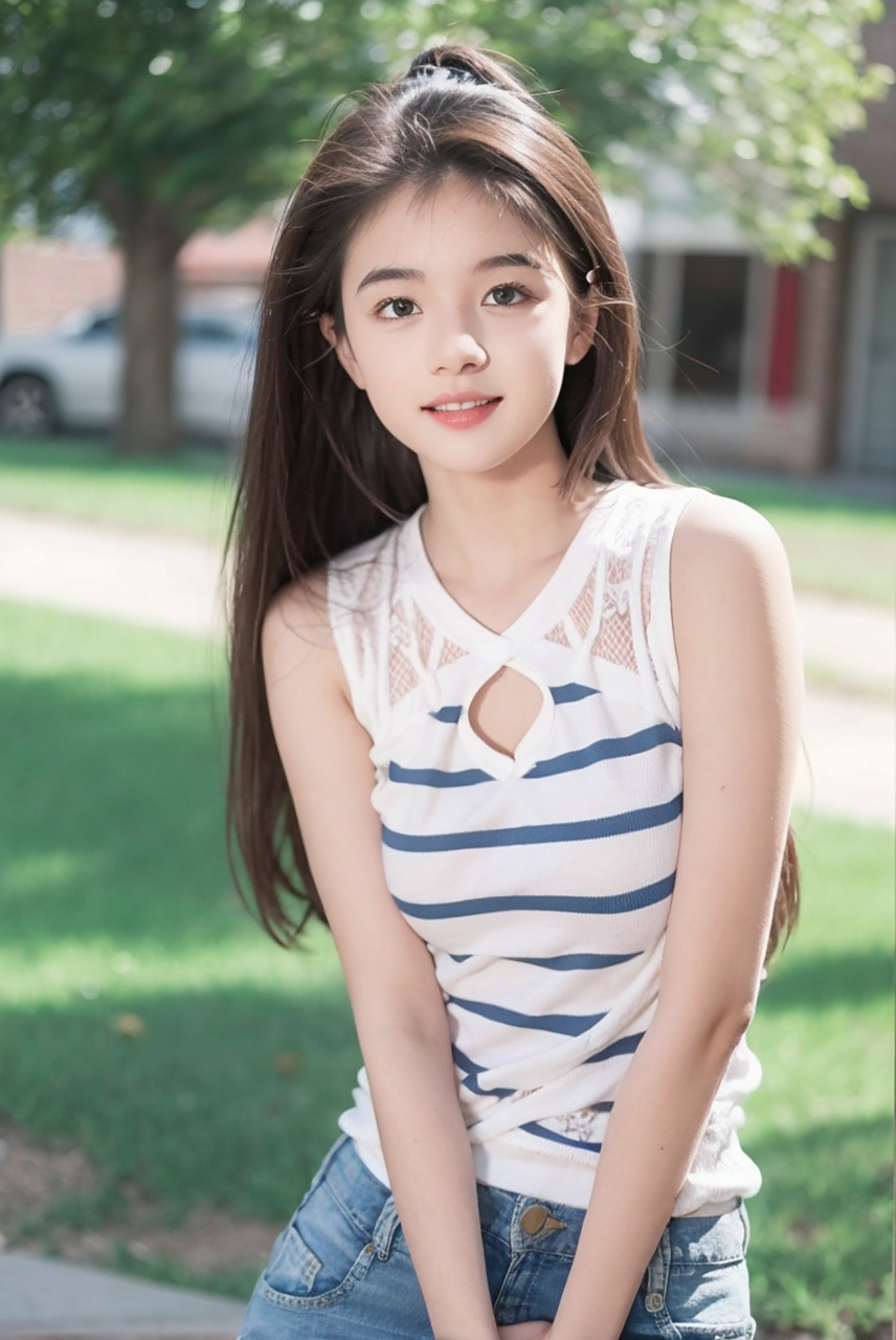 青春蓬勃美少女写真,宁静自然女生艺术照图集#美女# #养眼美女# #女生