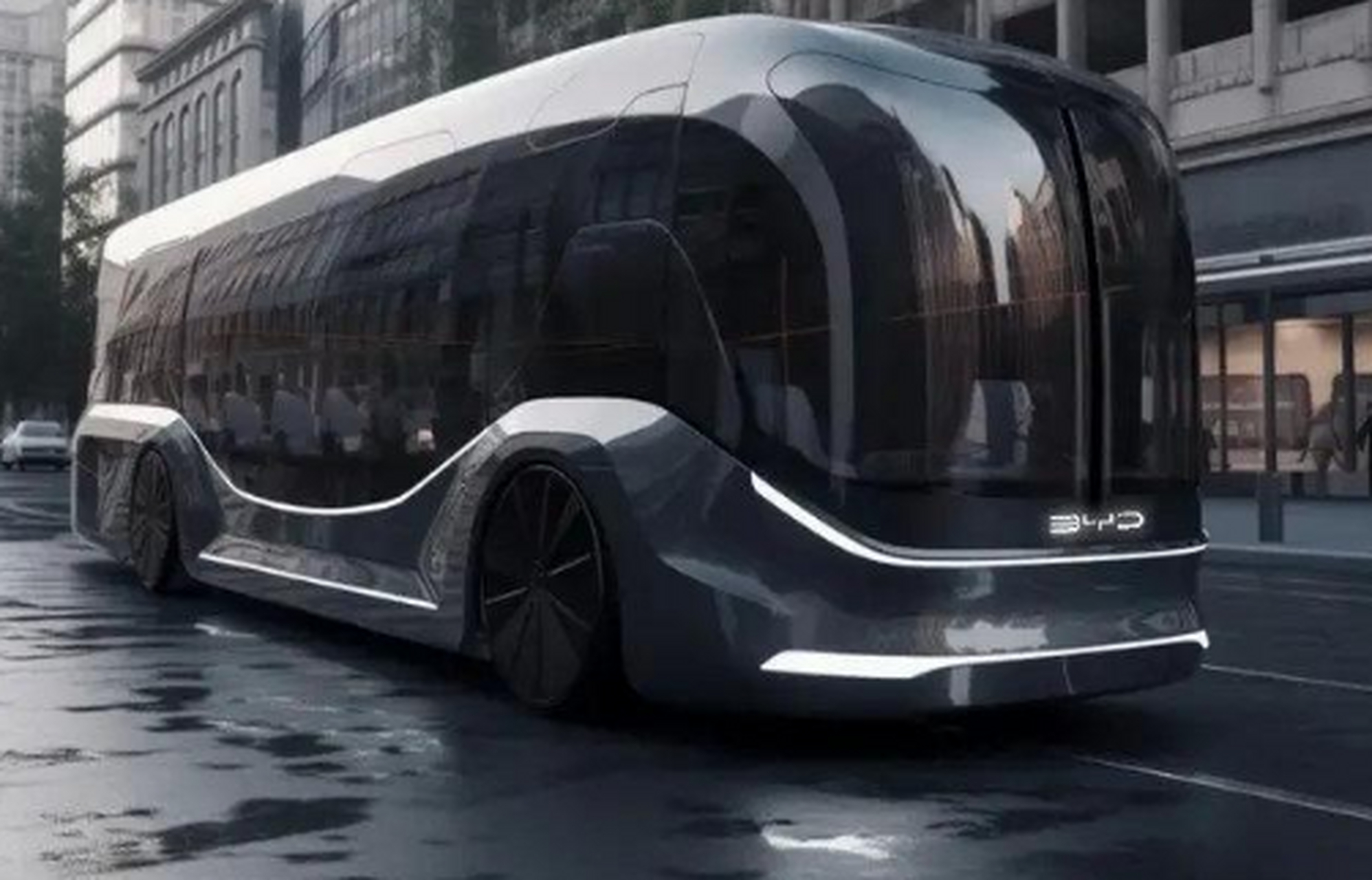 与比亚迪,特斯拉的概念巴士相比,迪子明显更胜一筹.[笑哭]