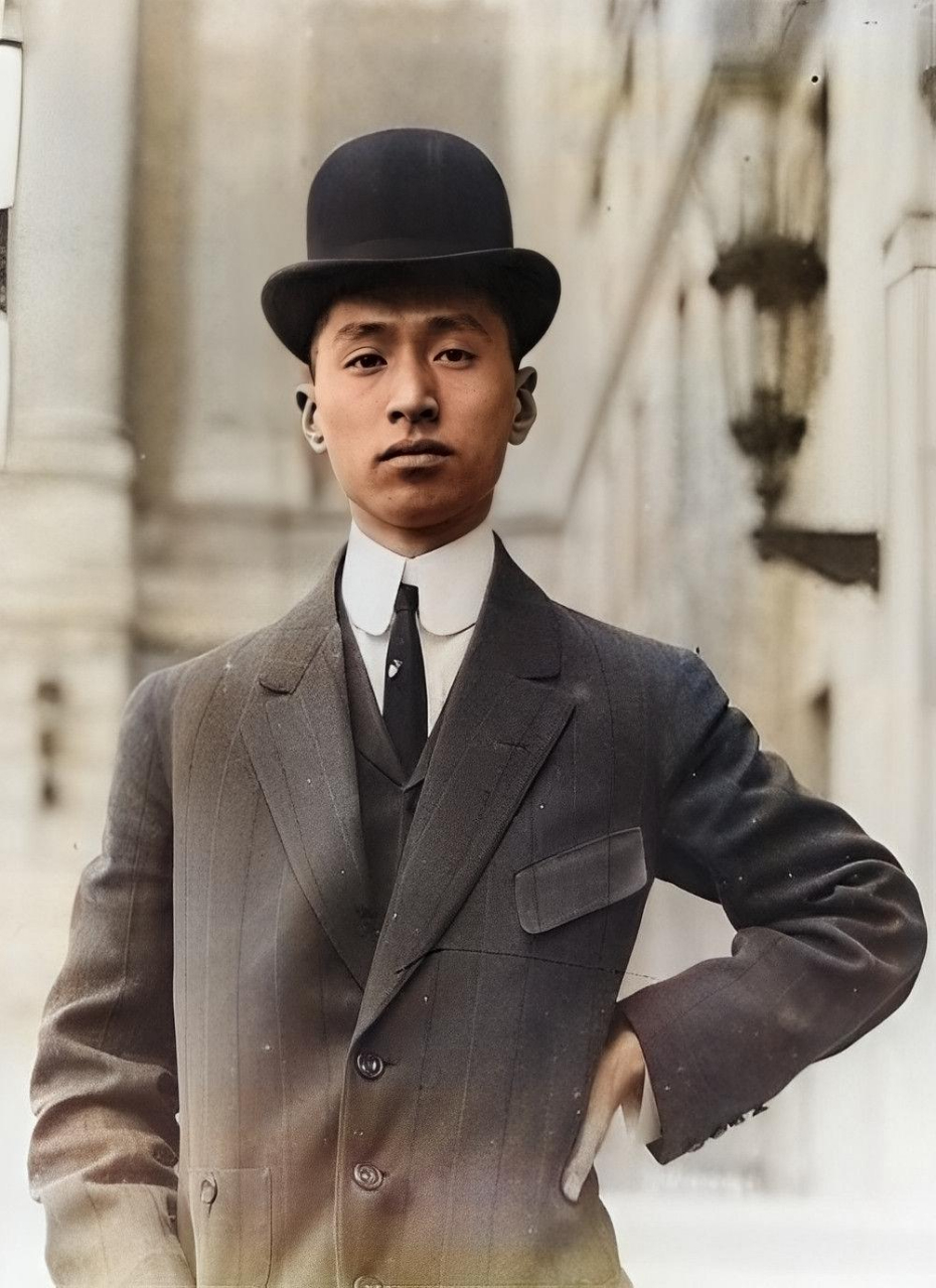 1908年,"民国第一外交家"顾维钧与17岁的张润娥结婚,新婚之夜顾维钧