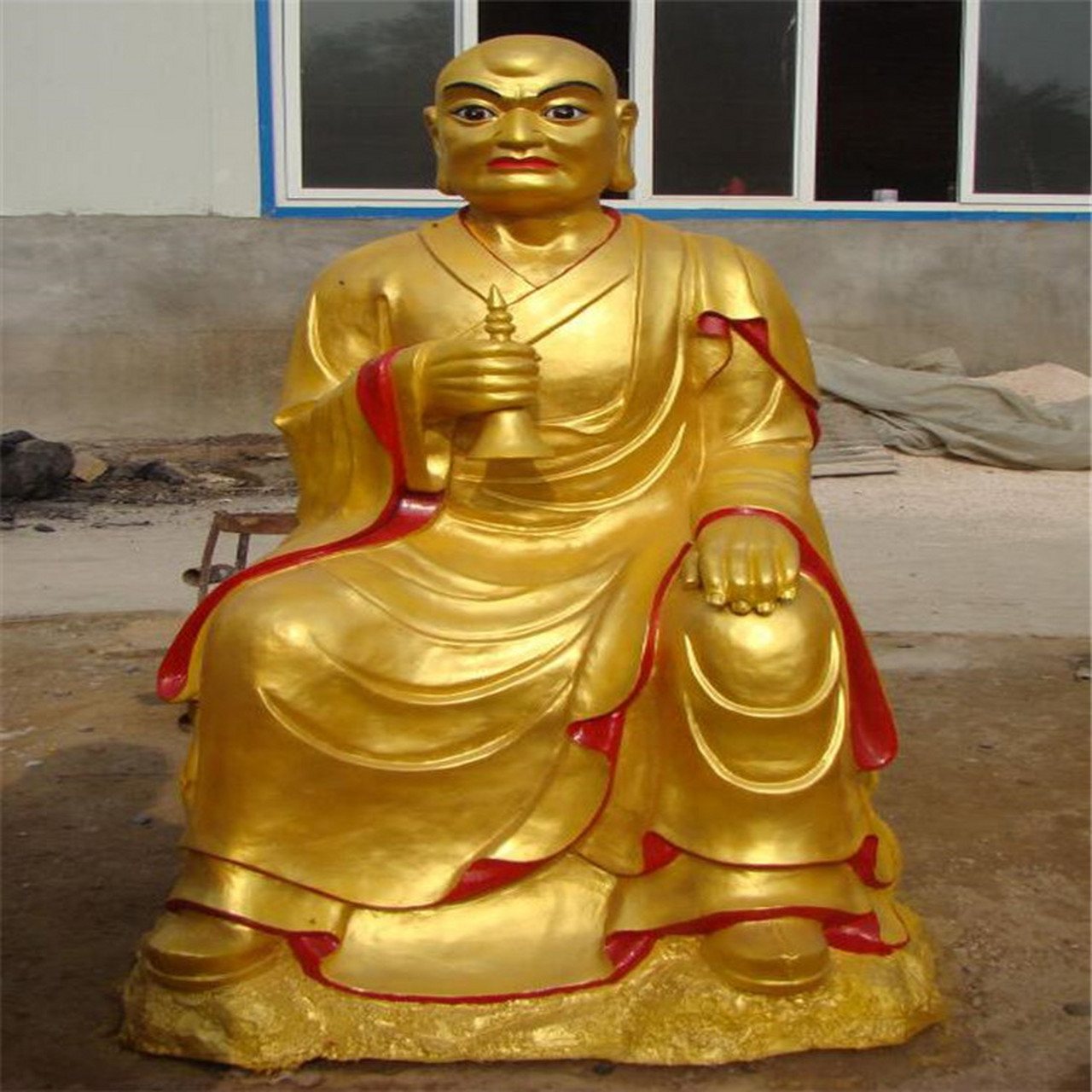 铸铜十八罗汉雕塑厂家定制各种造型十八罗汉铜像摆件 各种尺寸全铜