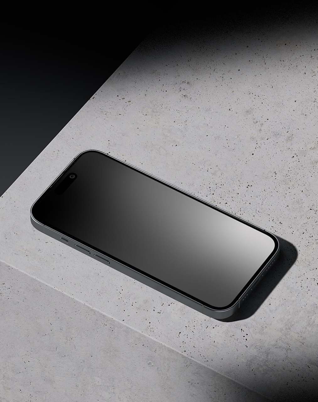 灰色简约高级手机壁纸,这次更有氛围感啦~ 主要优化了光线的角度,简约