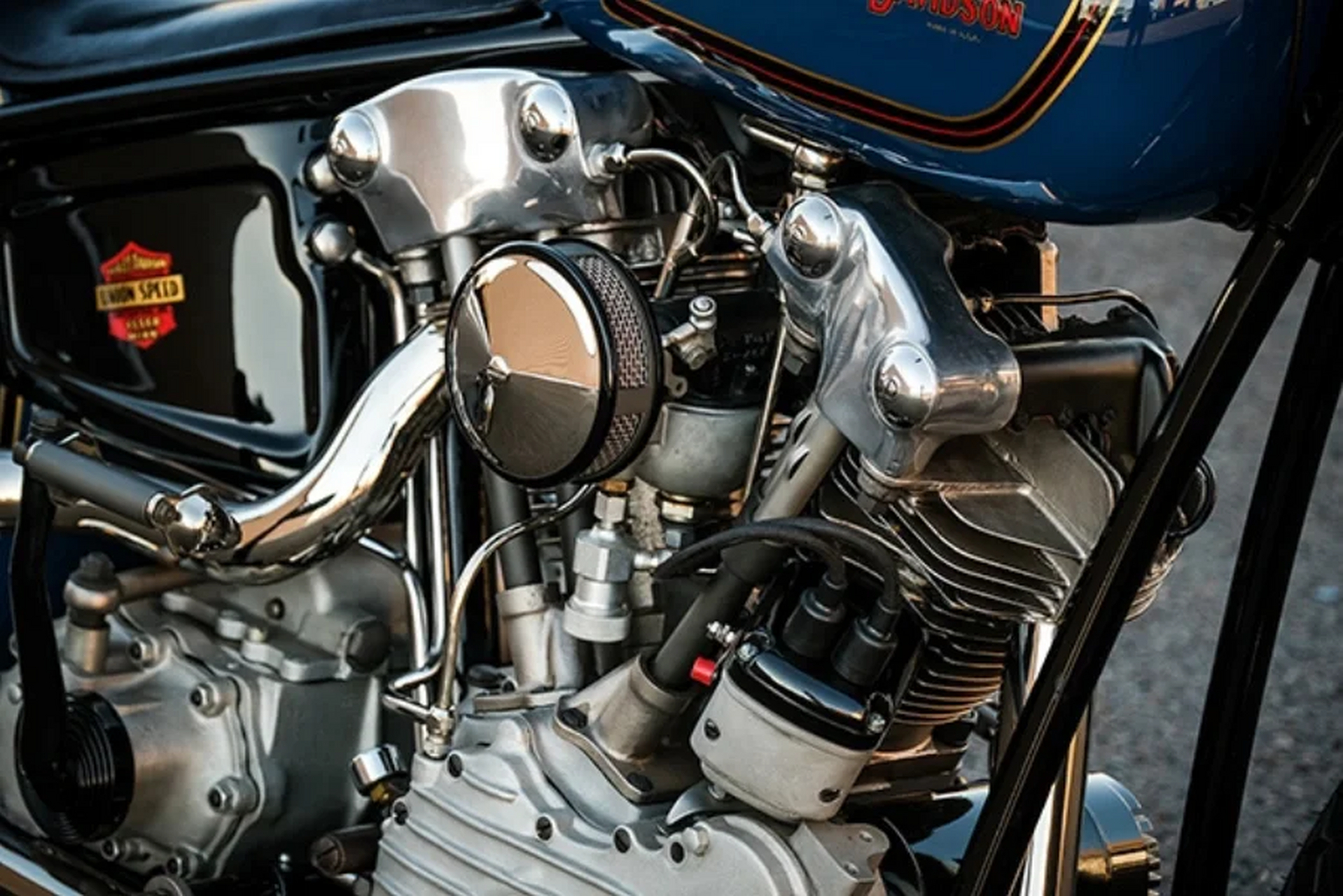 1947 哈雷定制 拳头发动机 by